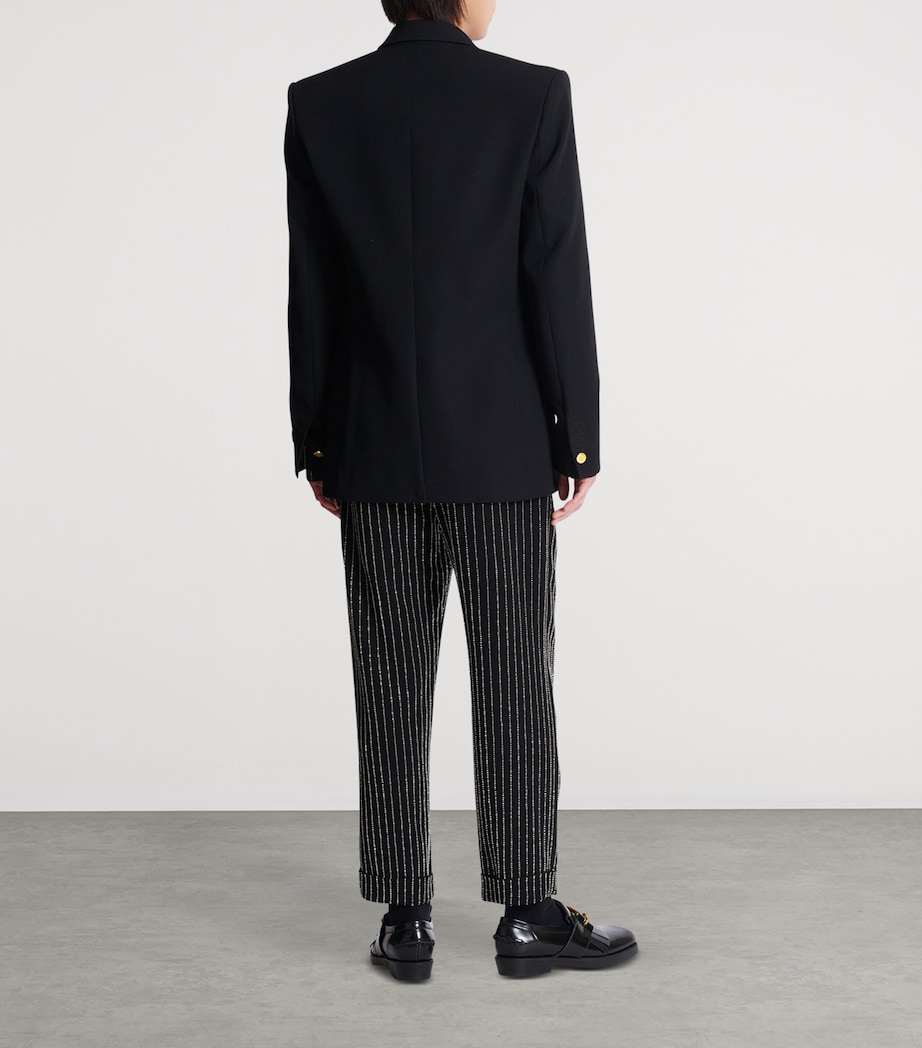 Wool Blazer 0PA NOIR Image 3