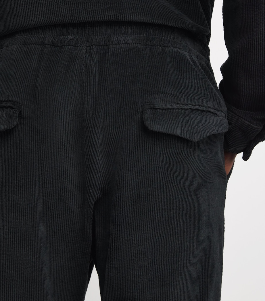 Cotton-Blend Corduroy Tosador Trousers 590 NERO Image 6