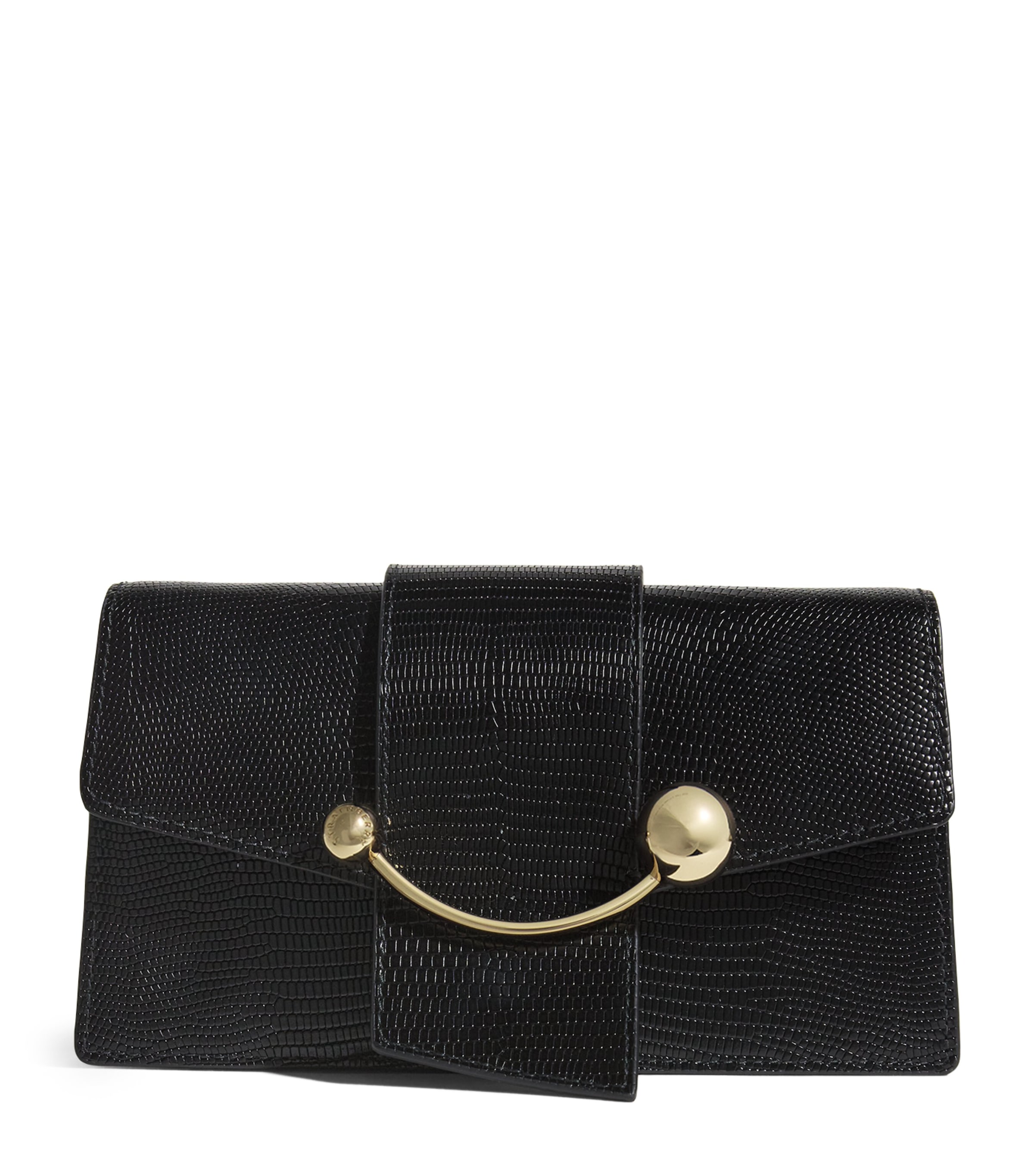 Strathberry Mini Leather Crescent Cross-Body Bag | Harrods US