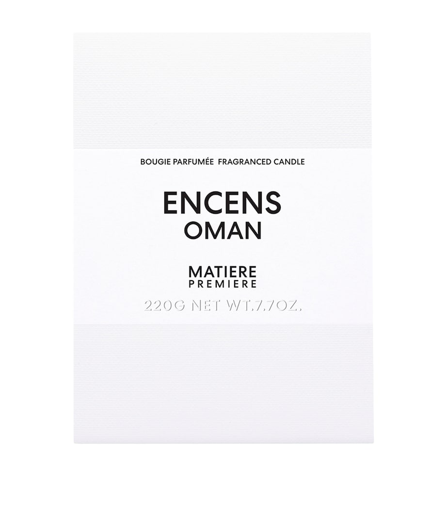 Encens Oman Scented Candle (220g) NO COLOUR Image 2