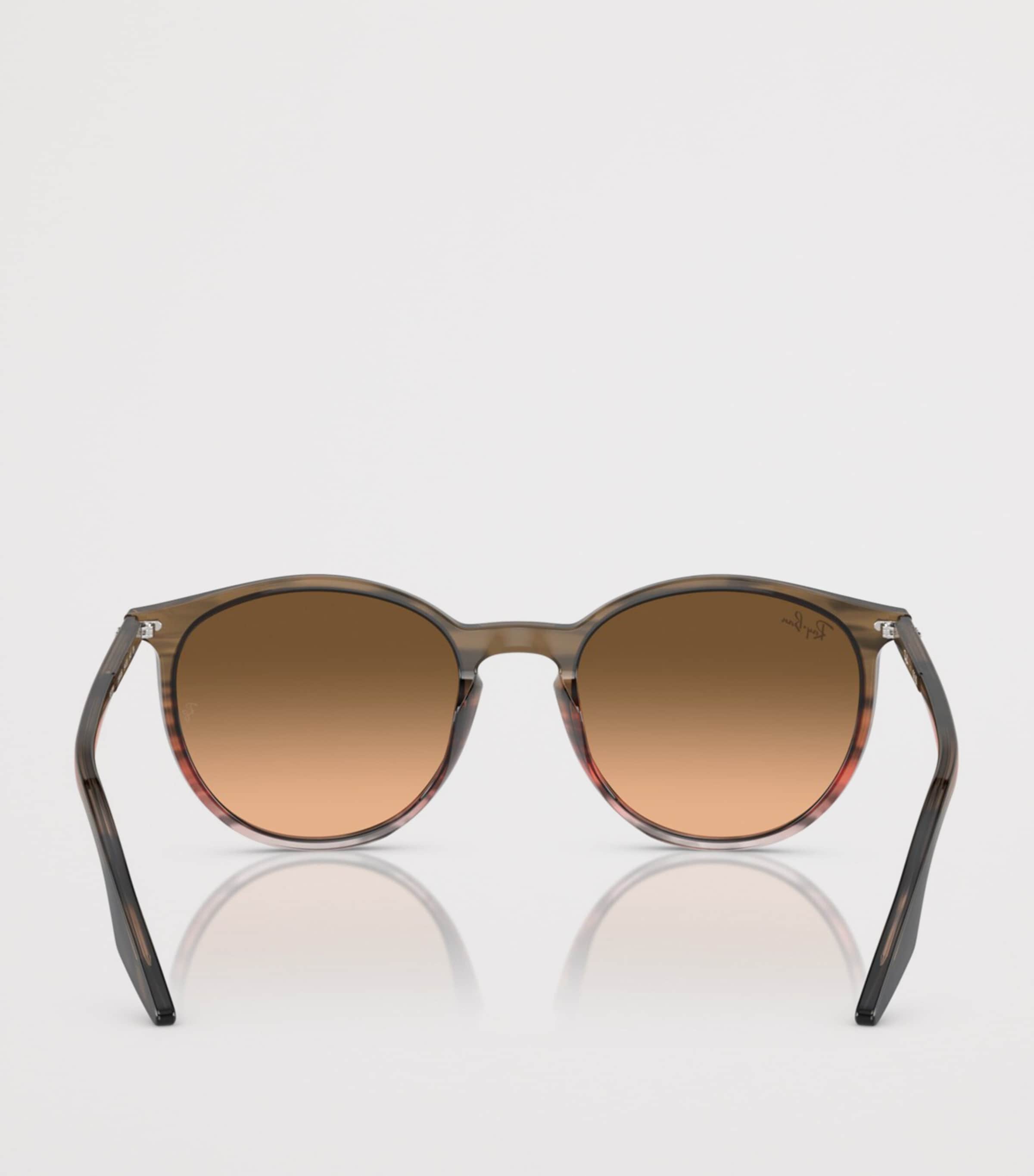 Ray-Ban Phantos Round Sunglasses Brown Image 4