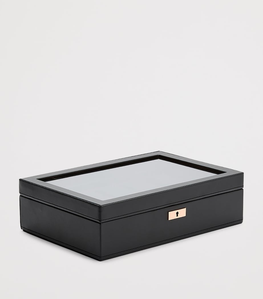 Vegan Leather Axis 10-Piece Watch Box COPPER Image 2