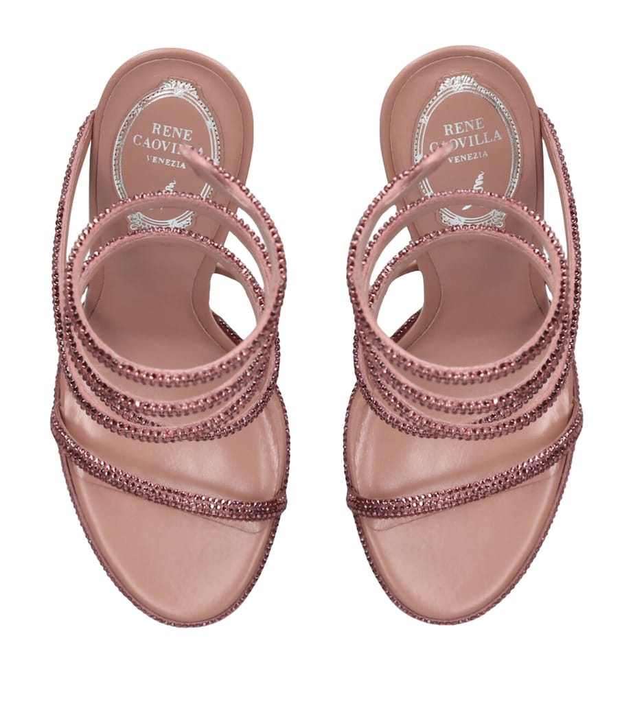 Embellished Cleo Sandals 105 PALE PINK Image 4