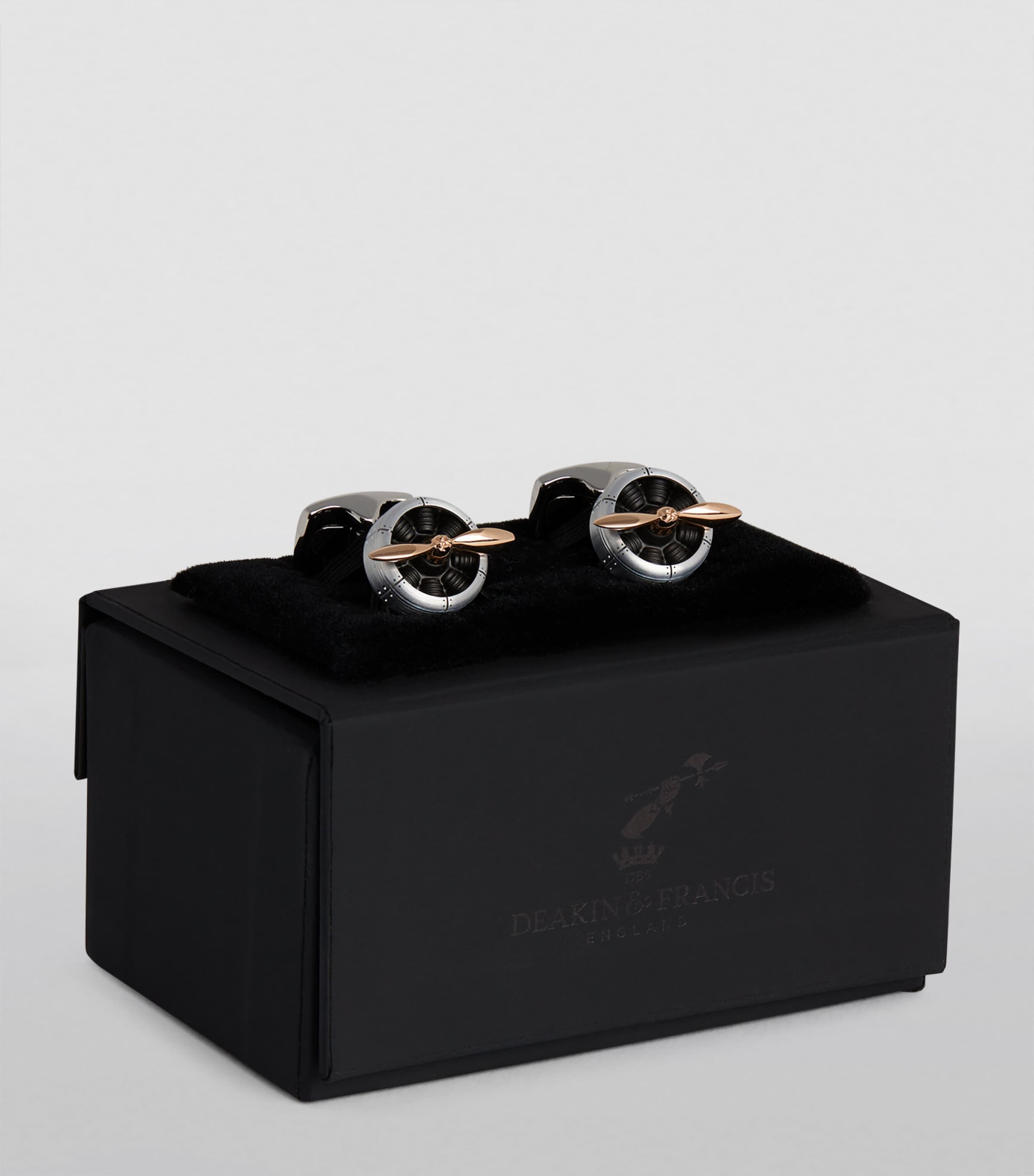 Sopwith Propeller Cufflinks SILVER Image 2