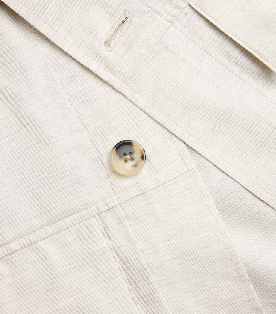 Cotton Shacket 02_OFF WHITE Image 5