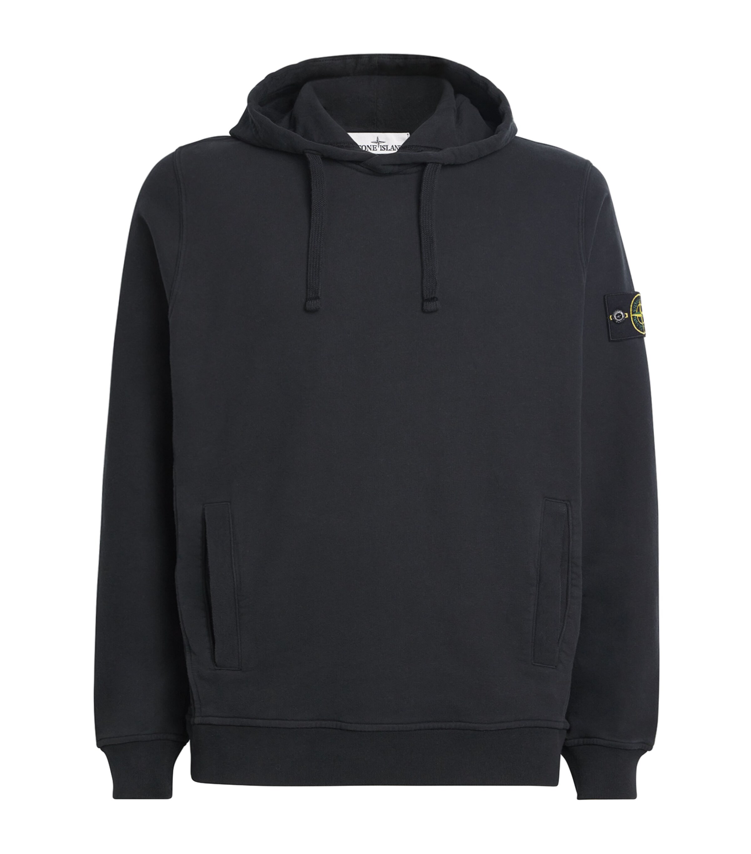 Stone Island Cotton Compass Patch Hoodie | Men Clothing | Sweatshirts & Hoodies | Designers | Stone Island
