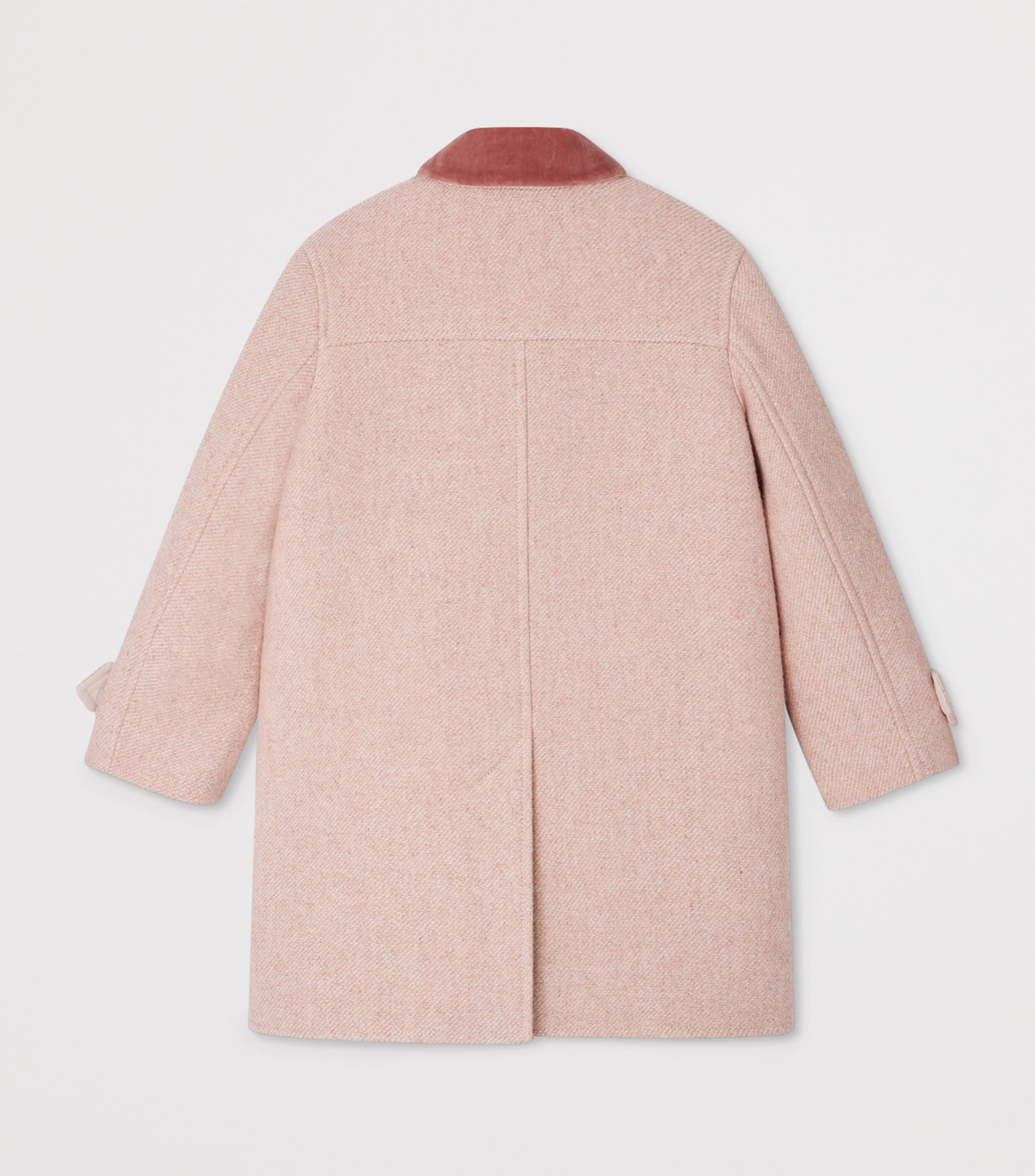 Wool-Blend Collared Coat (4-6 Years) BUVARD Image 2