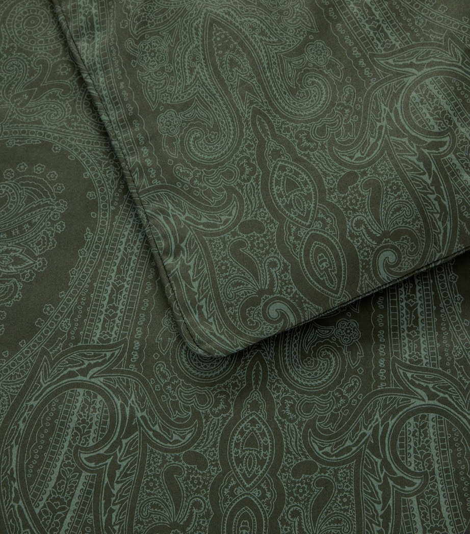 Doncaster King Duvet Cover (240cm x 220cm) DARK GREEN Image 5