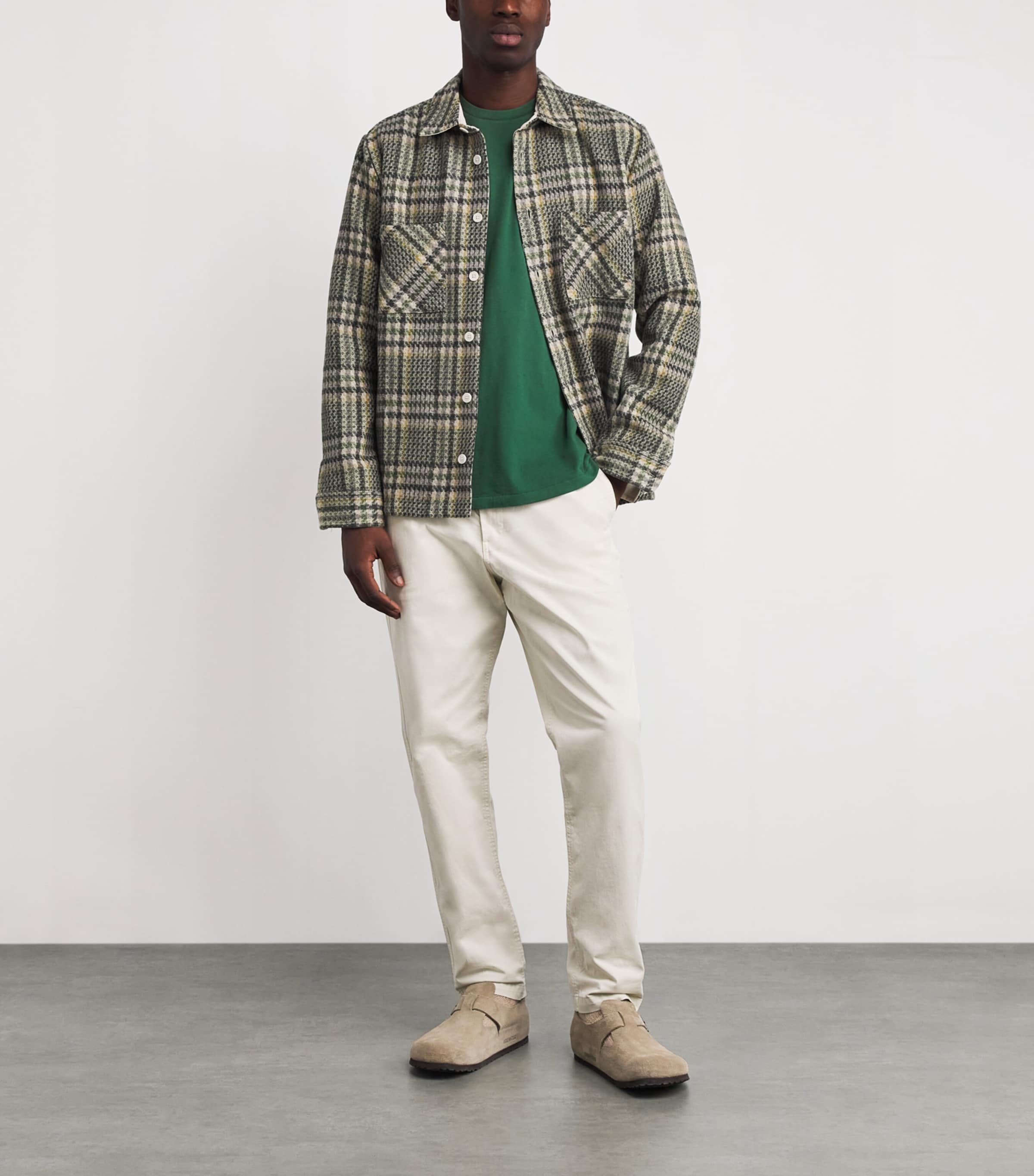 Cotton Pocket T-Shirt GRASS Image 2