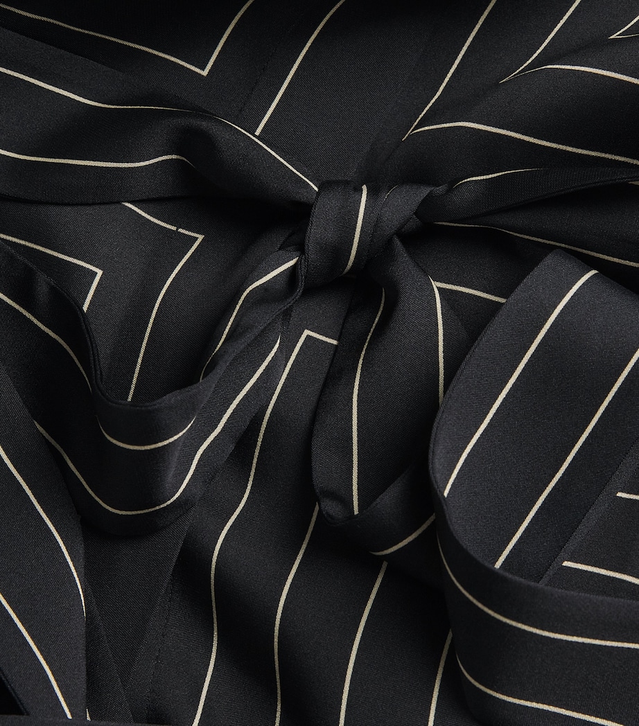 Geometric Print Orlanda Dress BLACK/AFFOGATO Image 5