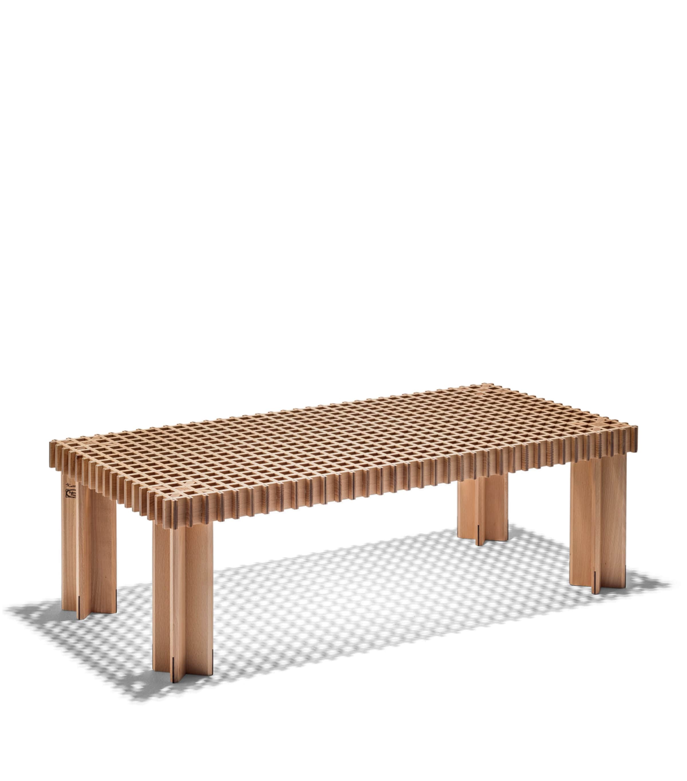 Poltrona Frau Kyoto Coffee Table Beechwd Wlnt Insrts Image 1