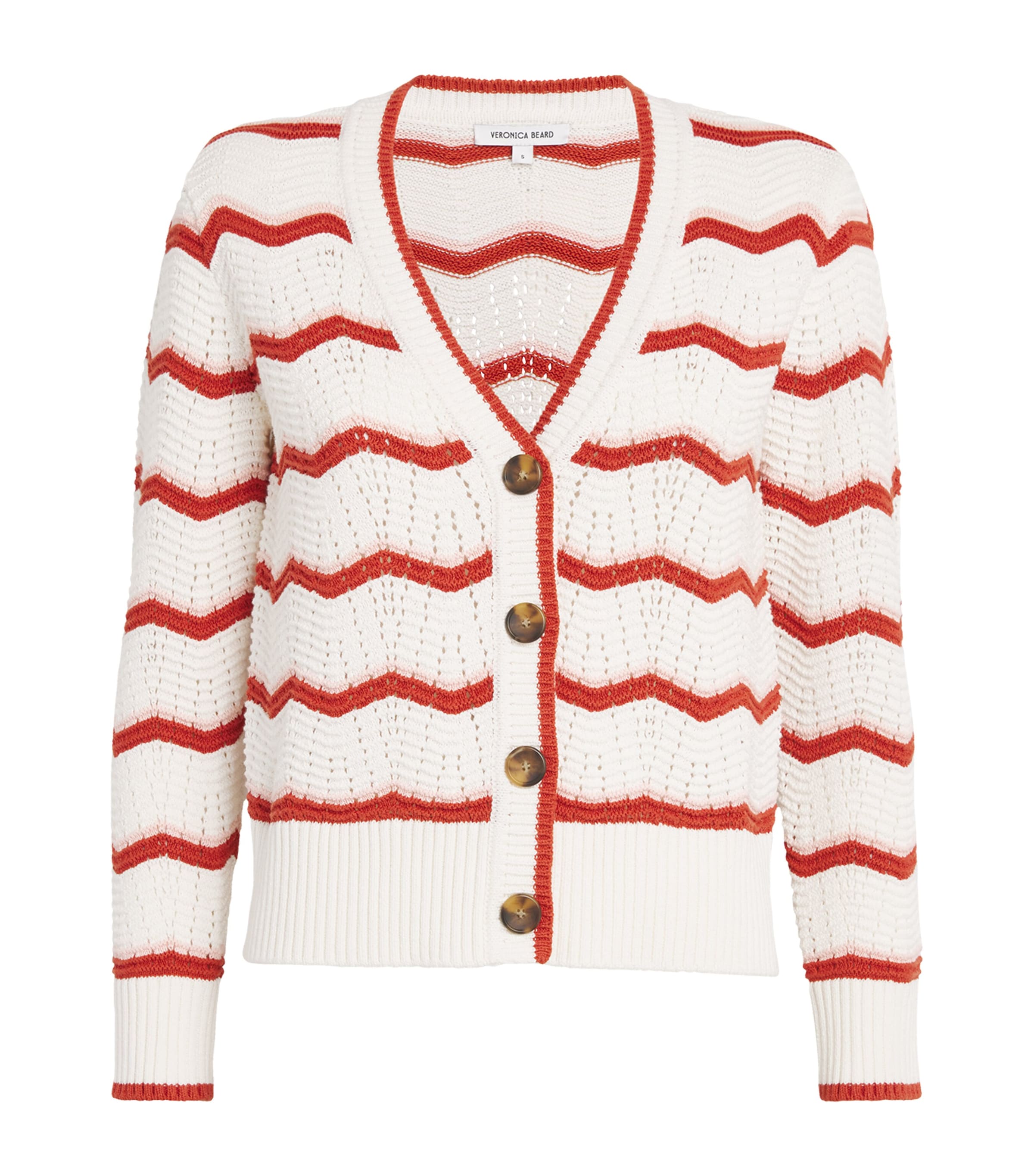 Shop Veronica Beard Zigzag Ansonia Cardigan