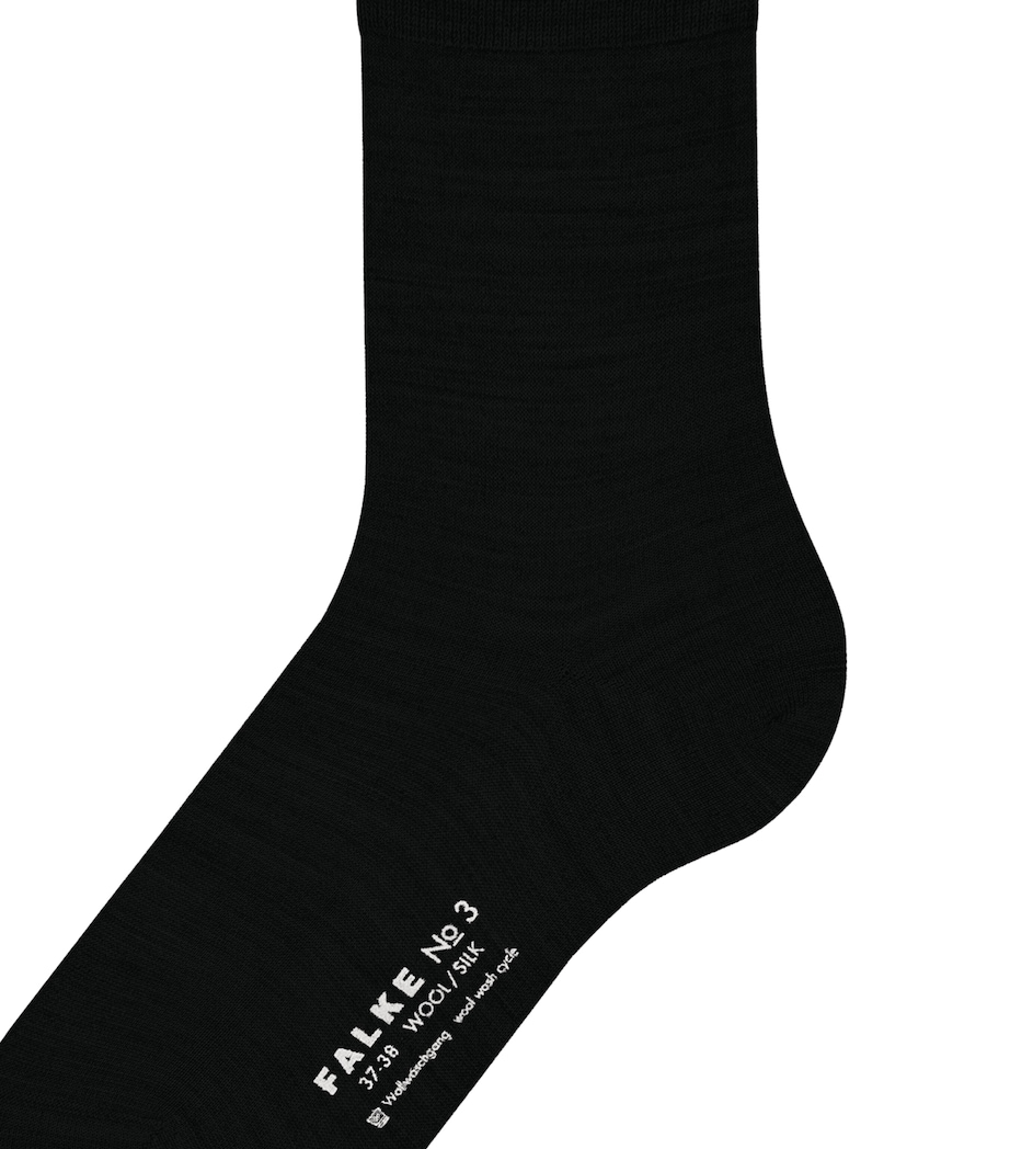 No.3 Ankle Socks 3009 BLACK Image 1