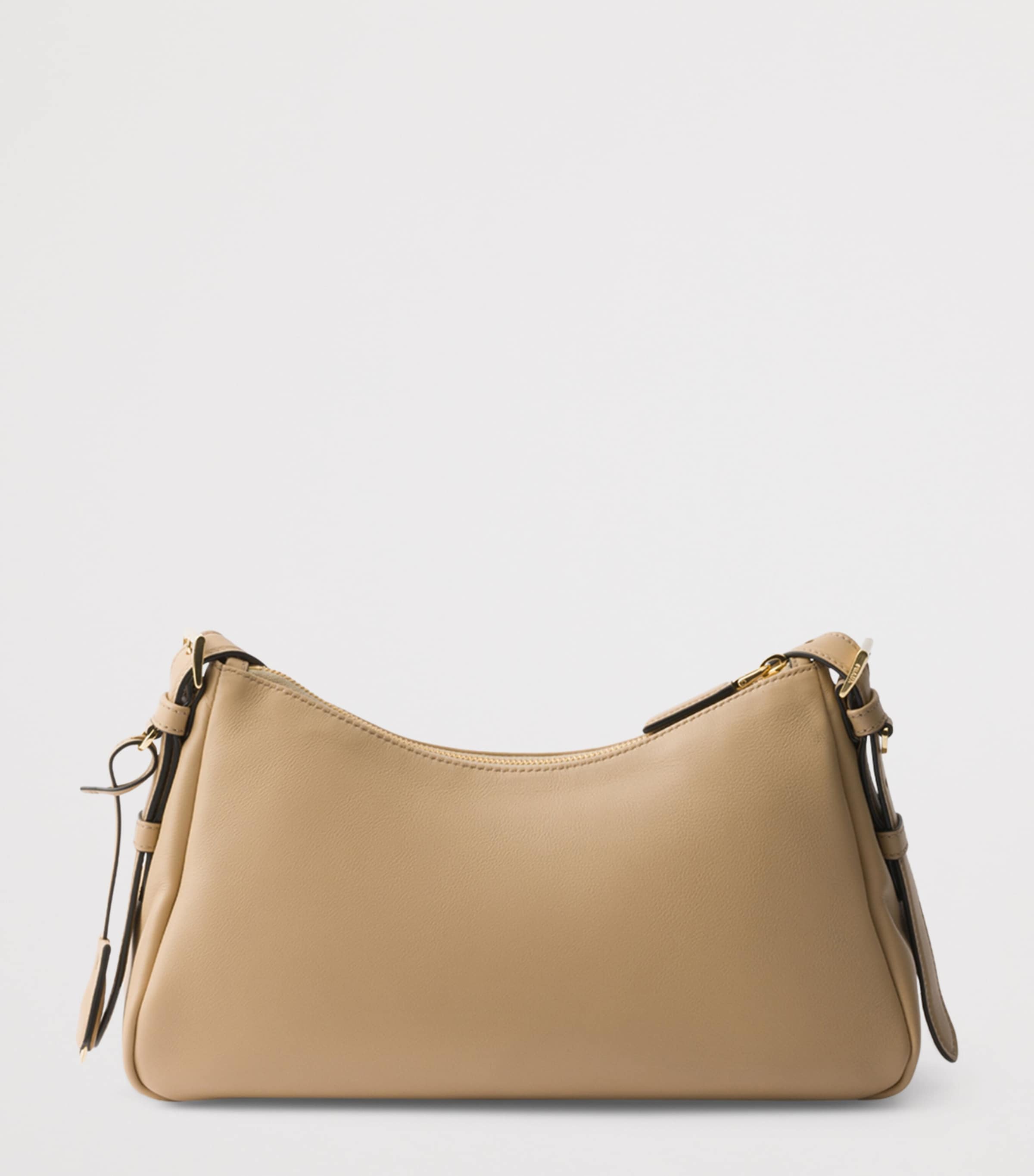 Medium Leather Aimée Shoulder Bag F02YP Image 3