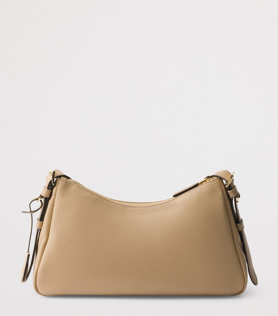 Medium Leather Aimée Shoulder Bag F02YP Image 3