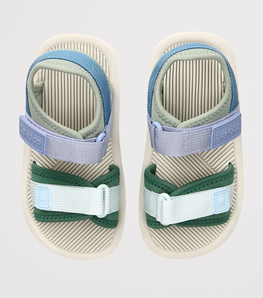 Liewood Monty Sandals Green Comb Image 4