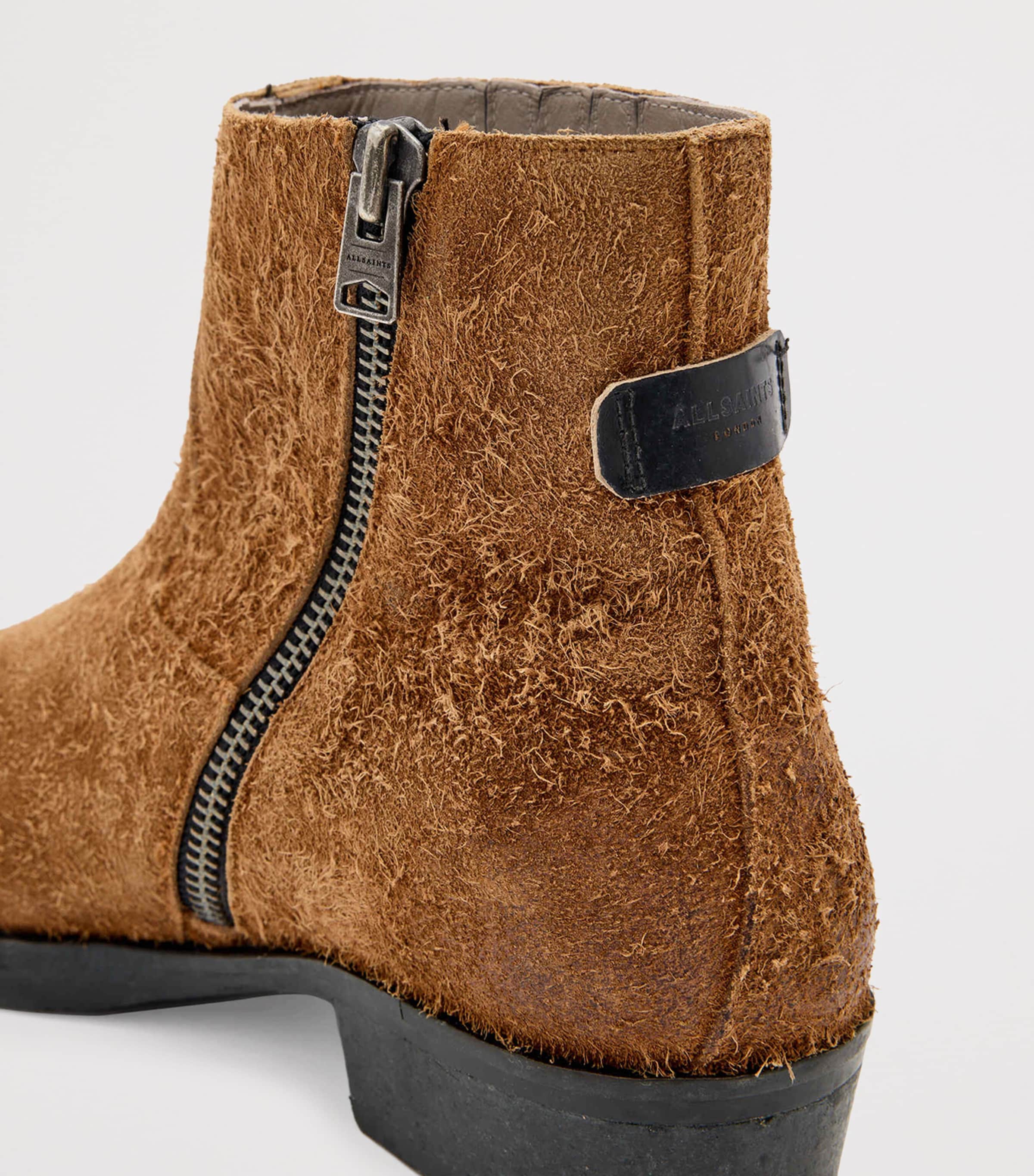 Suede Orla Ankle Boots TERRACOTTA BROWN Image 4