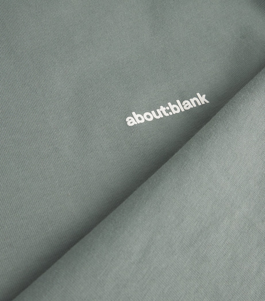 Cotton Back Emblem T-Shirt SAGE/ECRU Image 5