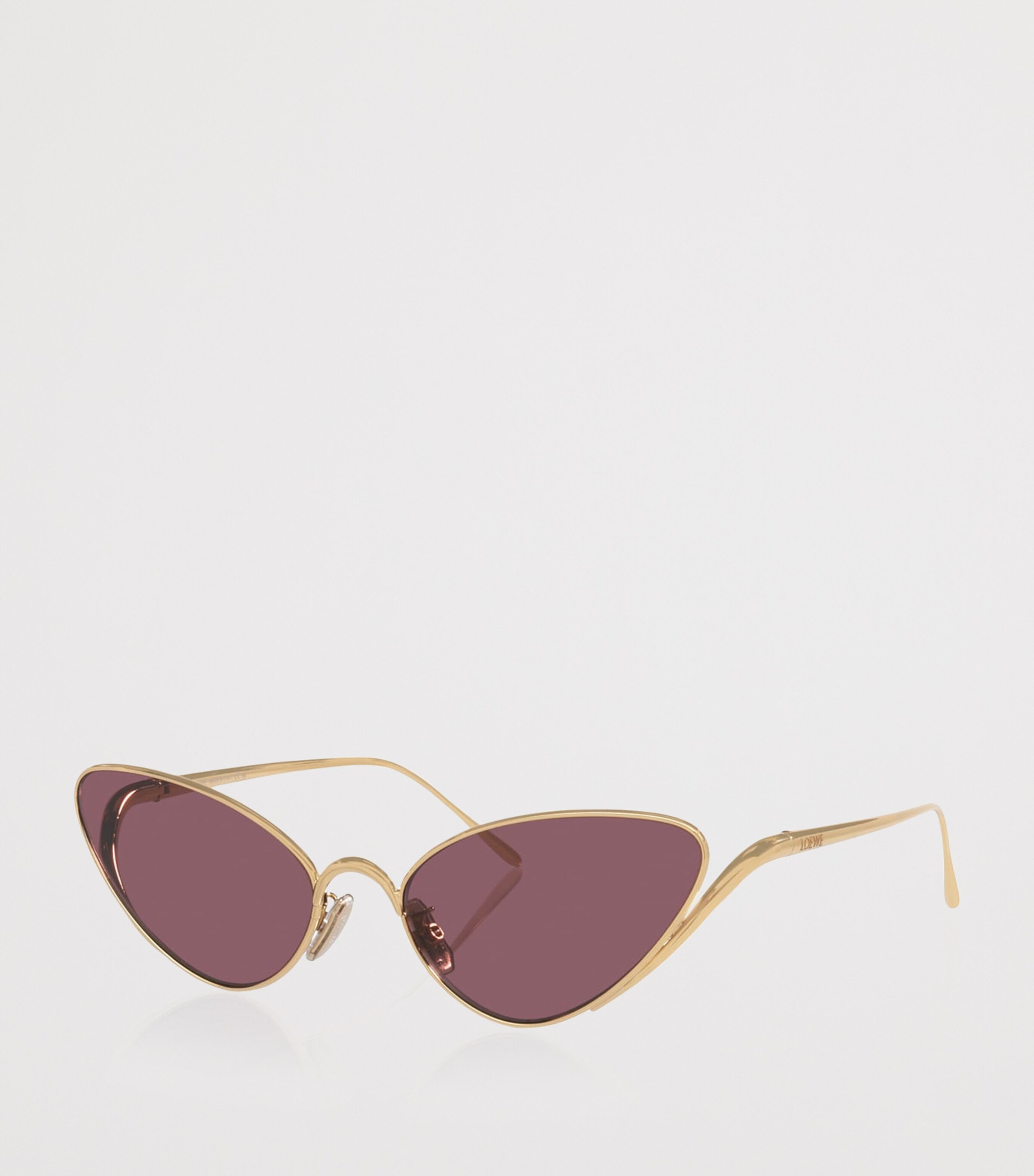 LOEWE Shooting Star Cat Eye Sunglasses Yellow Image 2