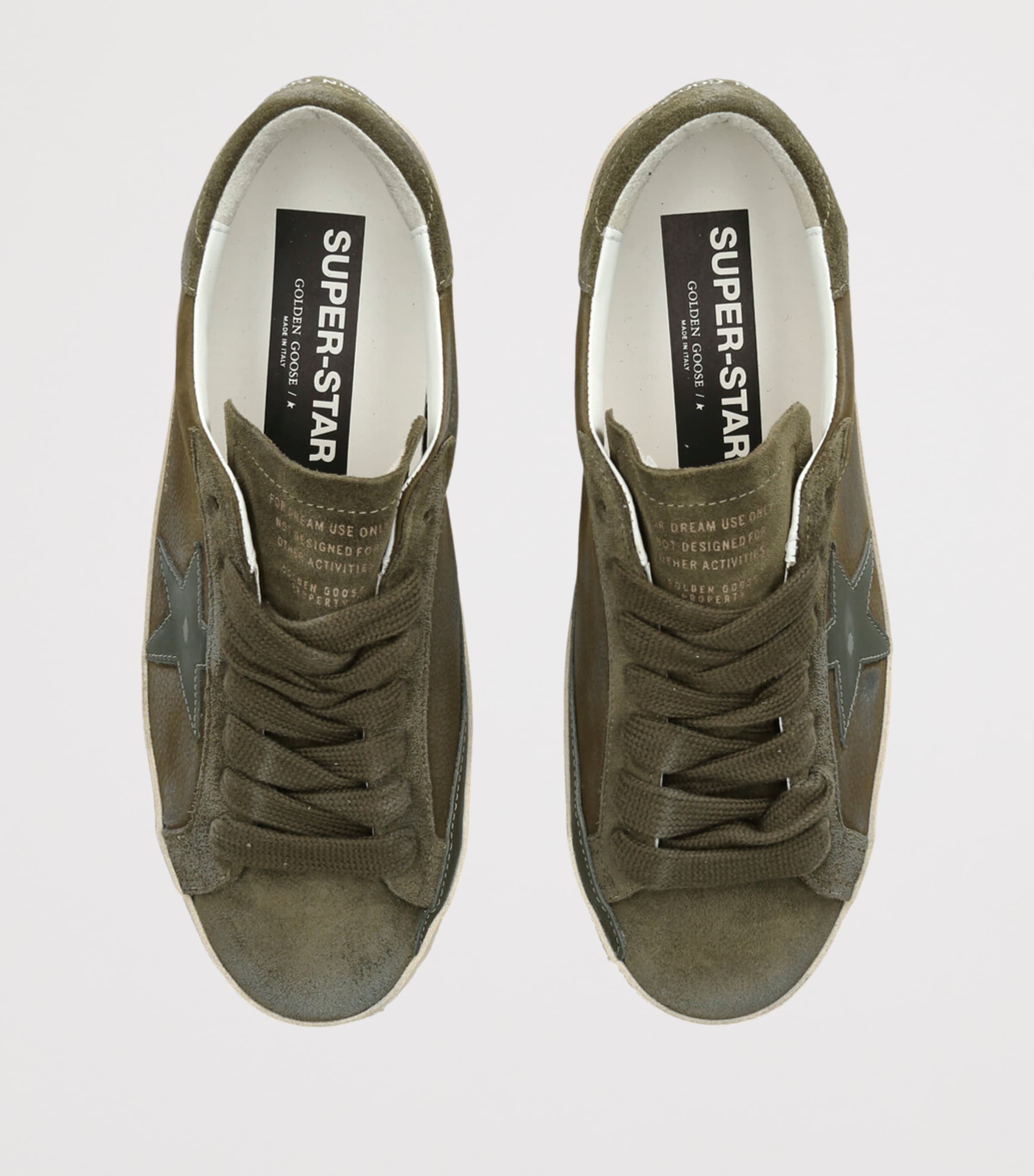 Suede Super-Star Sneakers KHAKI Image 4