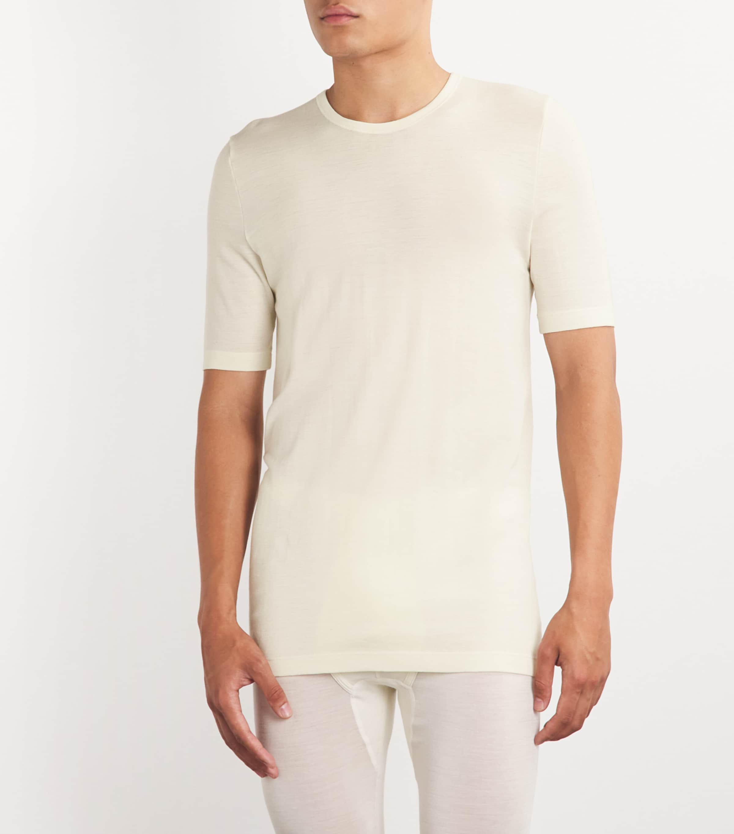 Hanro Thermal T-Shirt | Men Clothing | Nightwear | Loungewear | Designers | Hanro Hanro Thermal T-Shirt | Men Clothing | Nightwear | Loungewear | Designers | Hanro