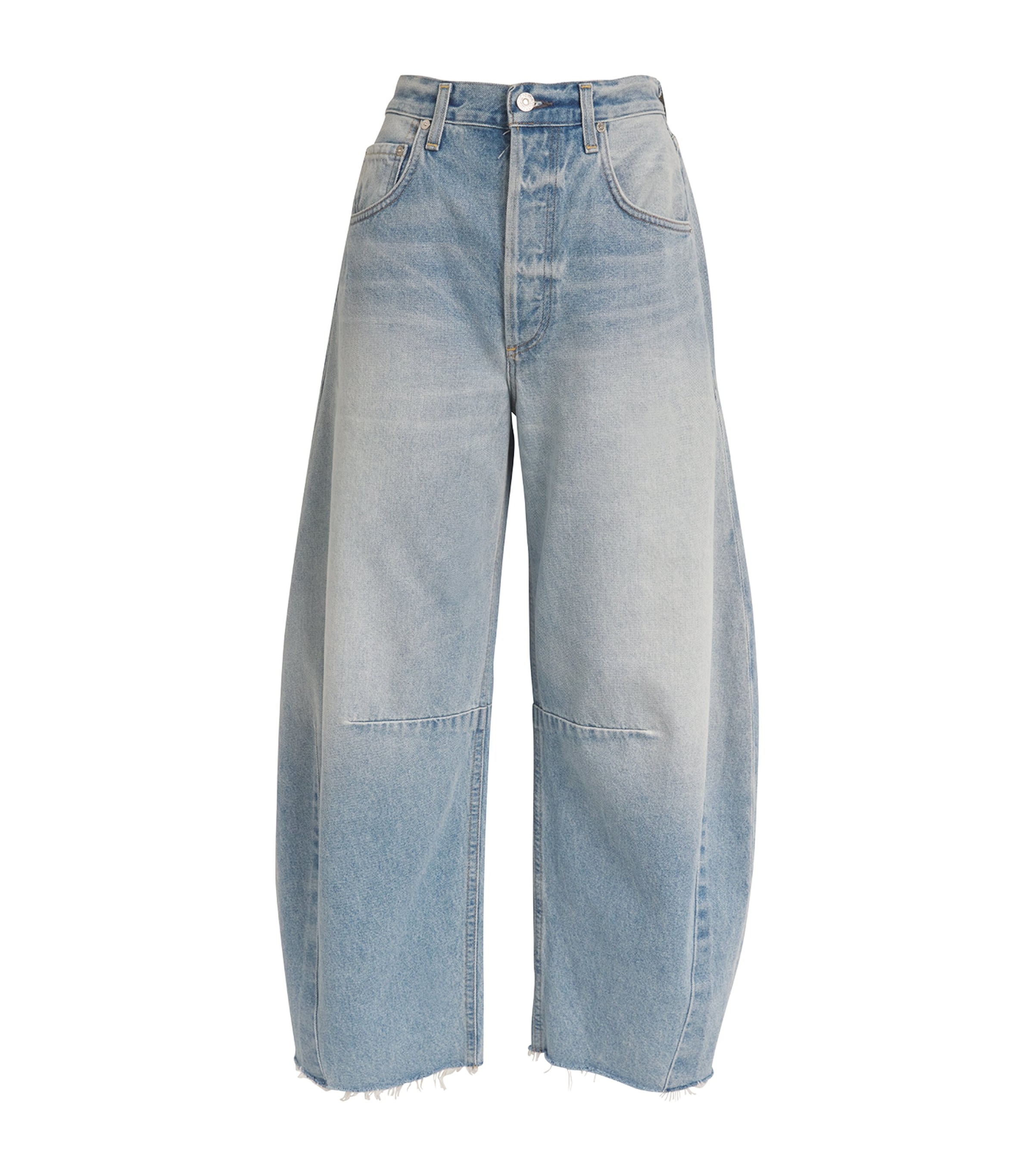 Citizens Of Humanity Horseshoe Wide-leg Jeans In Blue