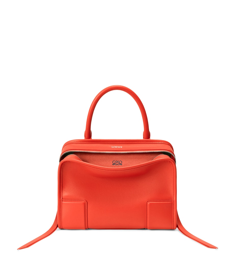 LOEWE Small Leather Amazona 180 Top-Handle Bag Sunrise Orange Image 1