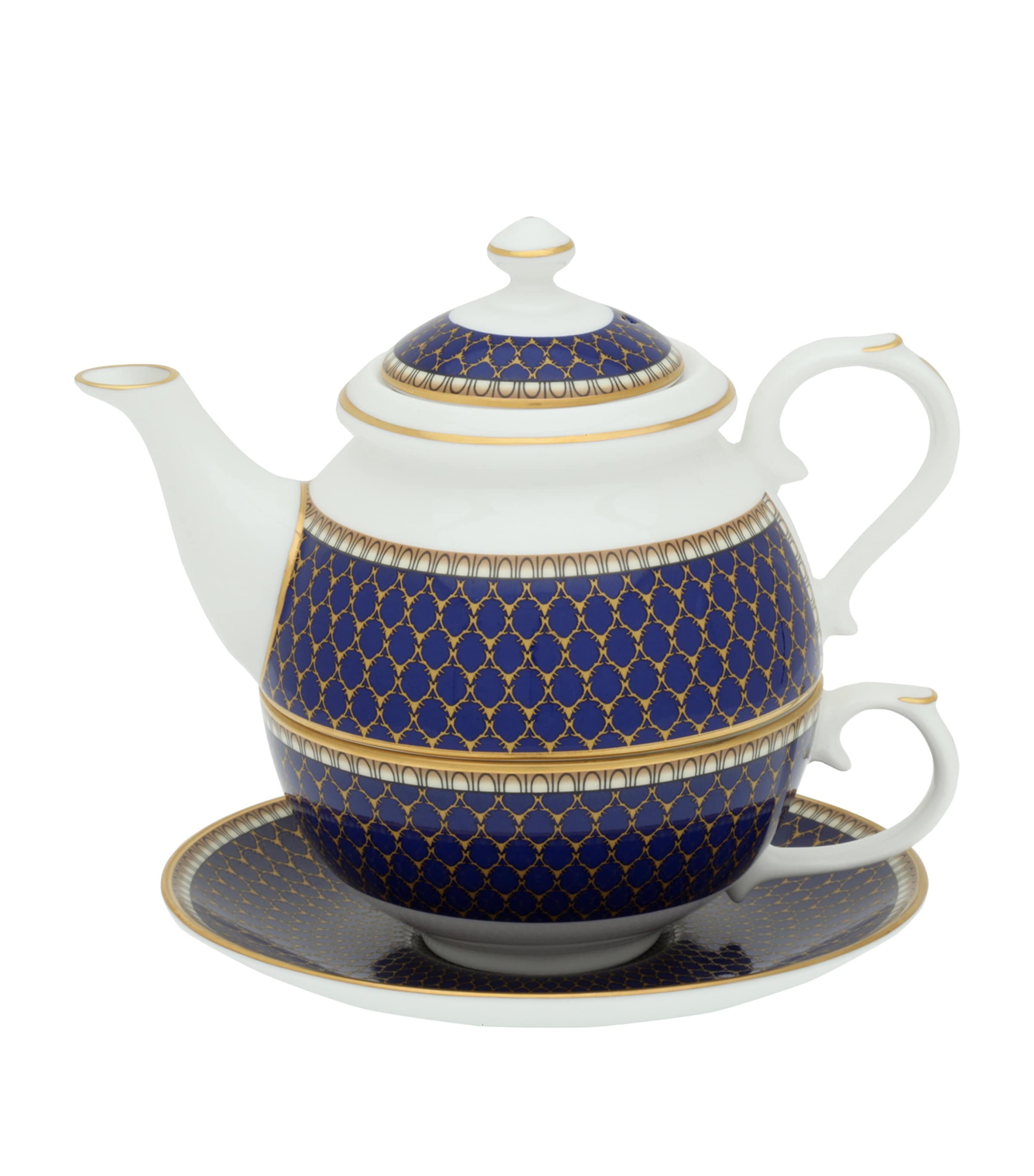 Antler Trellis Tea For One Set MIDNIGHT Image 1