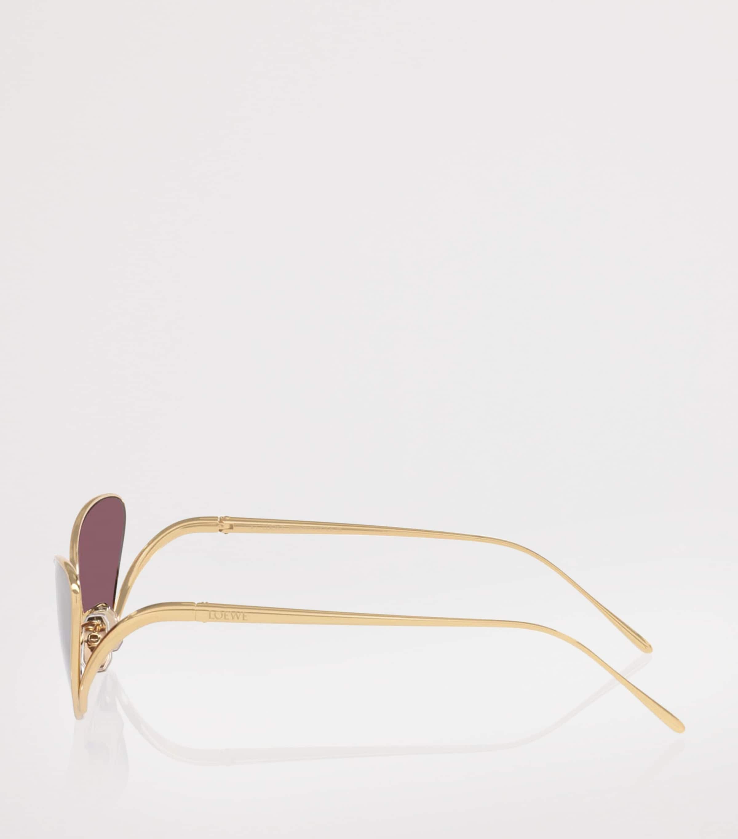 LOEWE Shooting Star Cat Eye Sunglasses Yellow Image 3