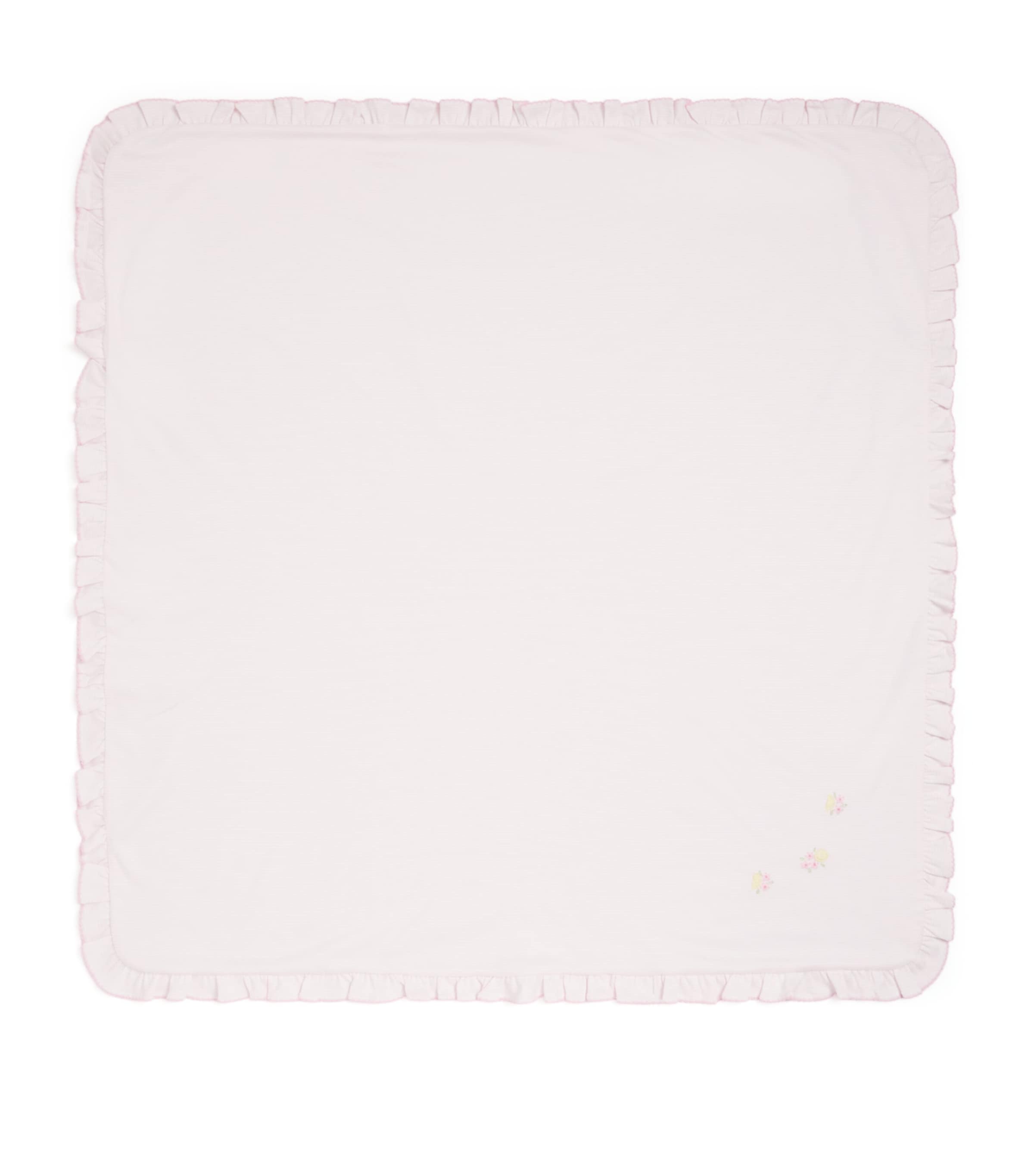 Pima Cotton Lemon Blossom Blanket (73cm x 66cm) K650PINK Image 1