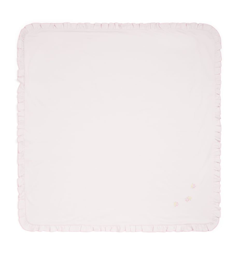 Pima Cotton Lemon Blossom Blanket (73cm x 66cm) K650PINK Image 1