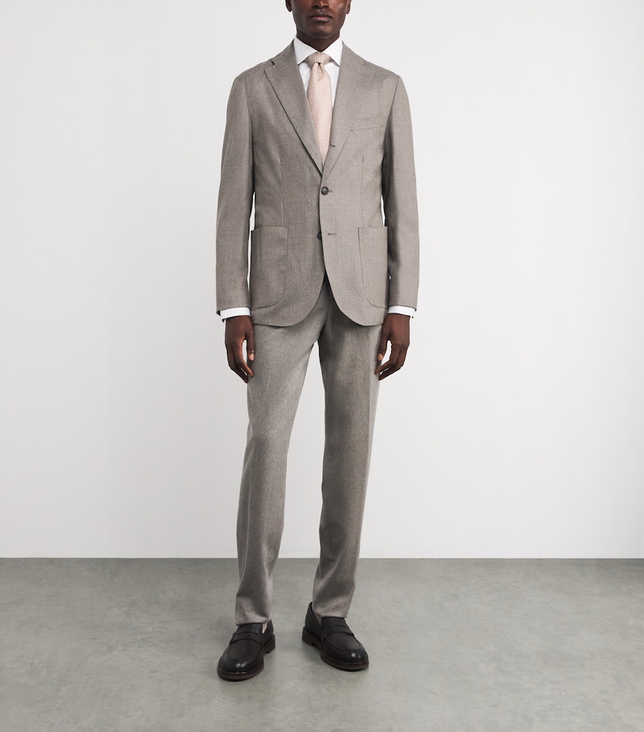 Organic Cotton Twill Dress Shirt WHITE Image 2
