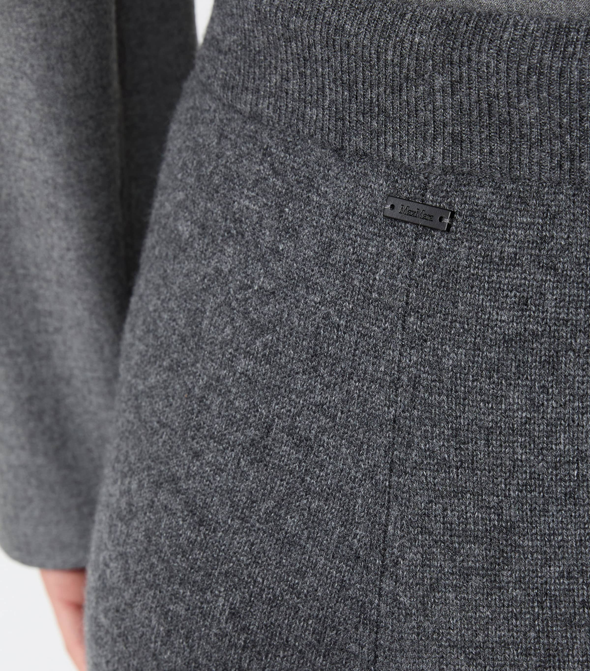Max Mara Womens Cashmere Sweatpants Dark Grey Image 6