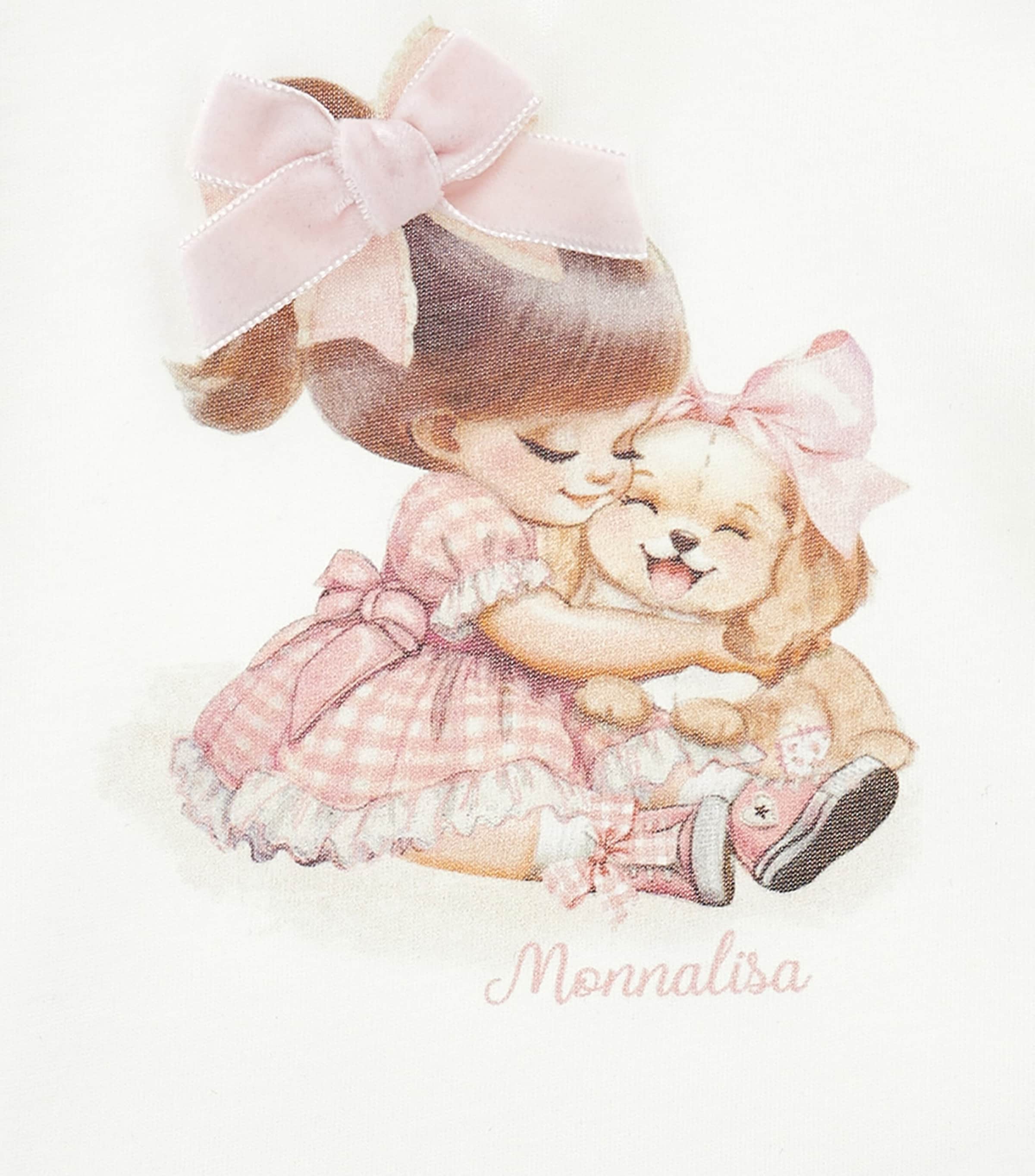 Cotton Graphic T-Shirt (6-36 Months) PANNA Image 3