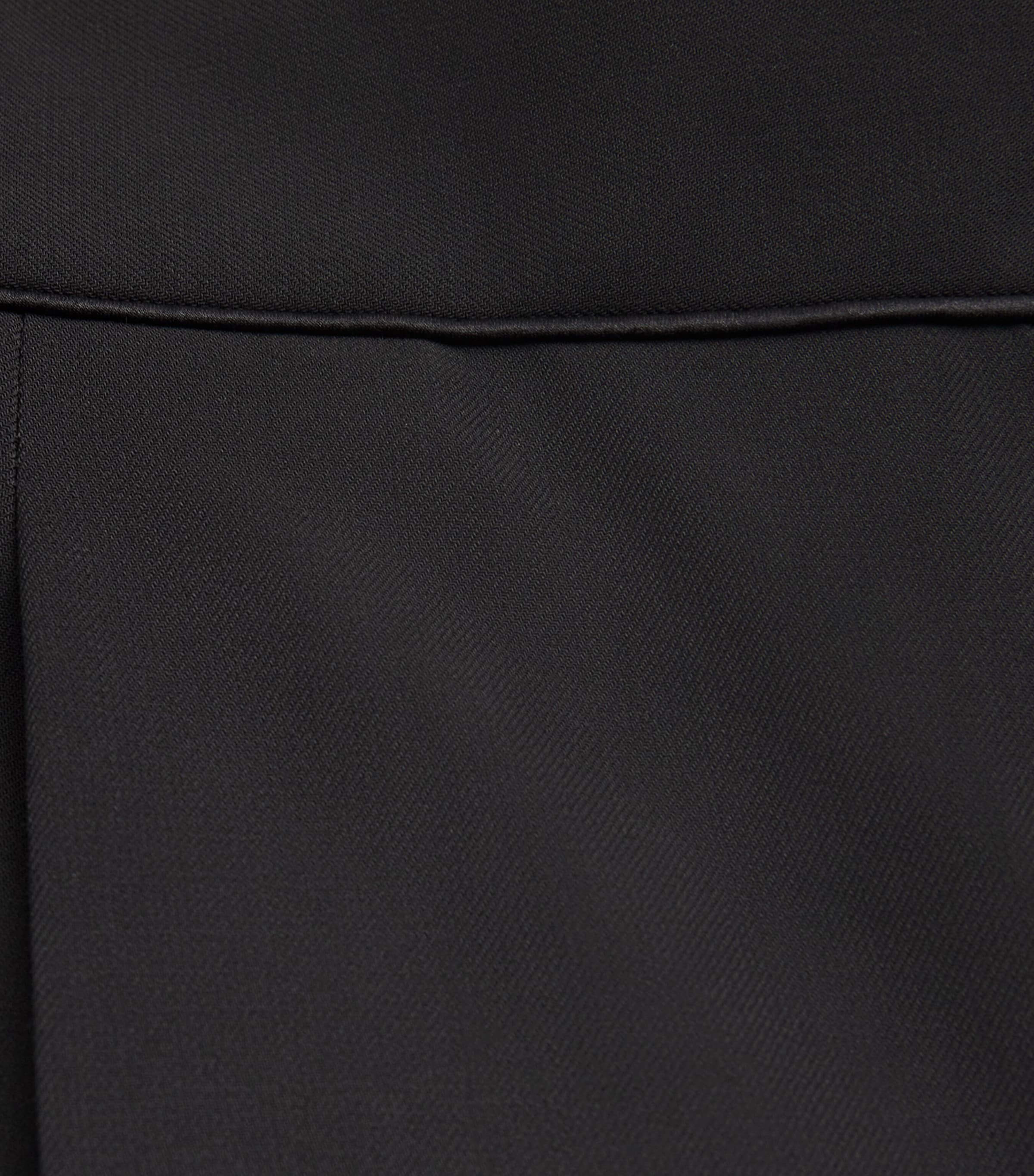 Virgin Wool Straight Tailored Trousers UC001 Image 5