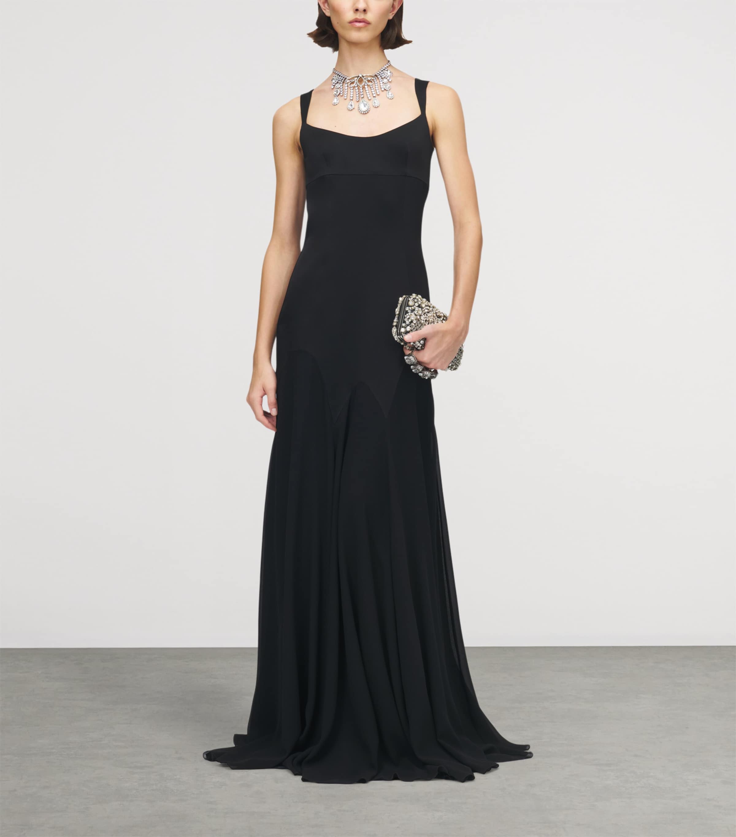 Satin Maxi Dress 1000 Image 3