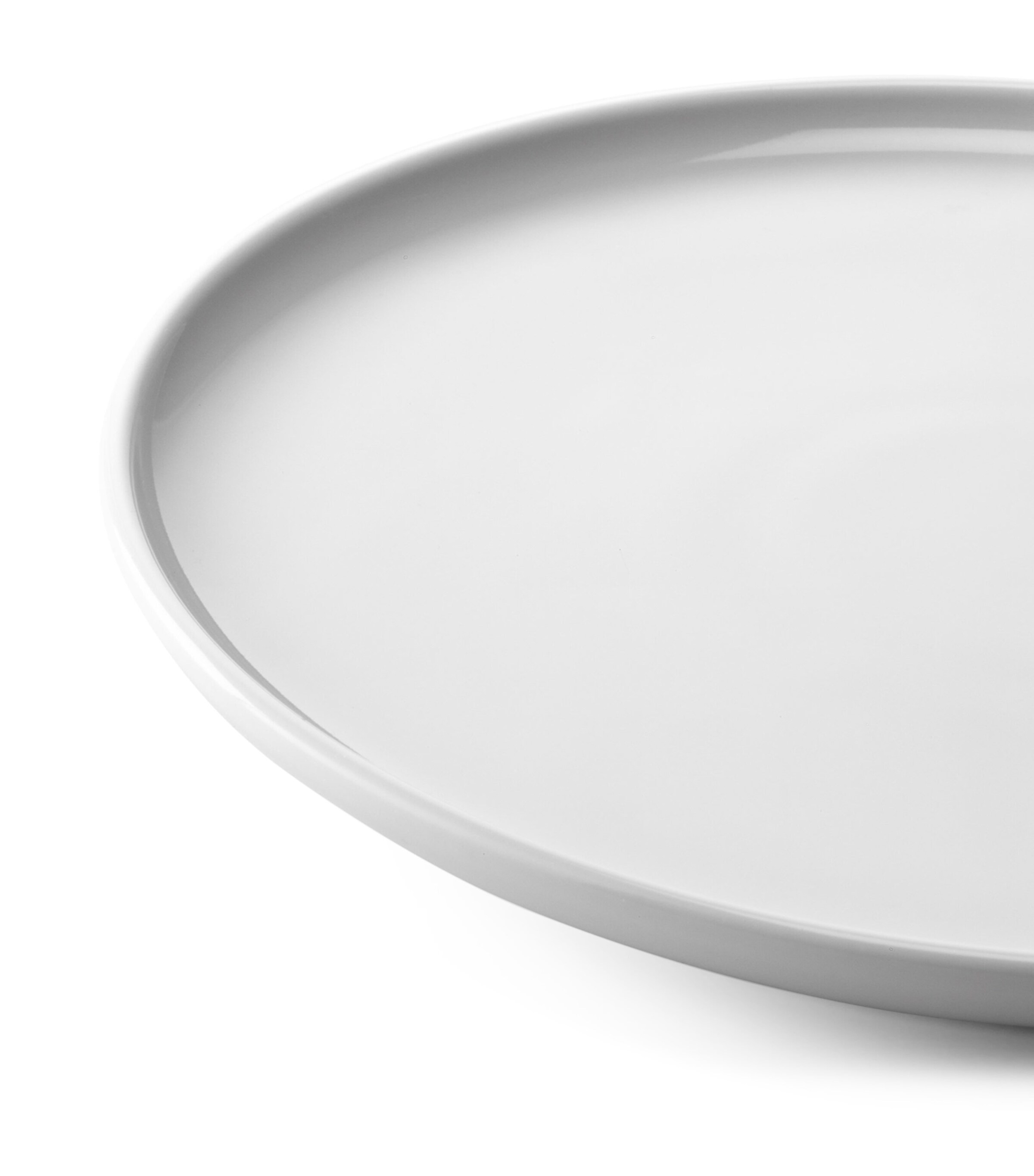 Set of 2 Porcelain Collective Starter Plates (20cm) WHITE Image 3