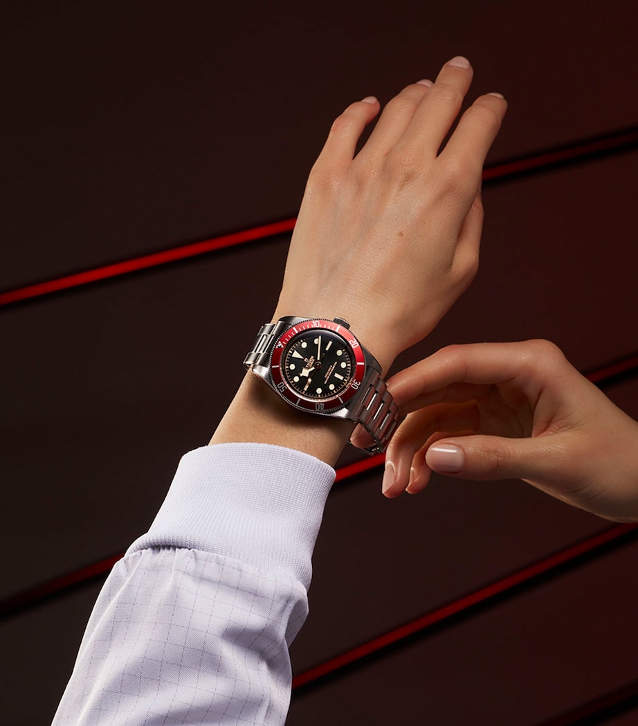 Stainless Steel Black Bay Watch 41mm BLACK Image 4