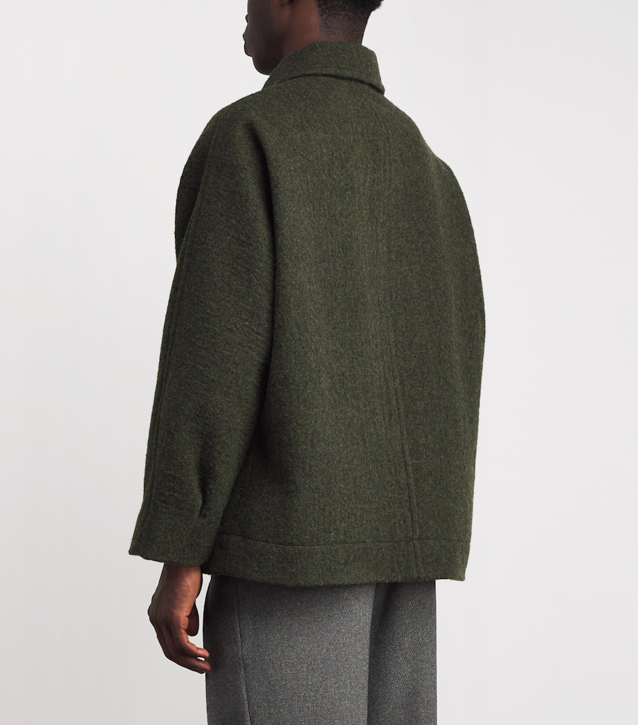 Fuller Wool Jacket 63-DARK GREEN Image 4