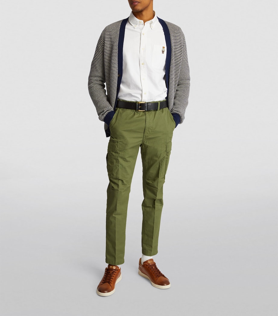 Leather Polo Pony Belt BLACK Image 4