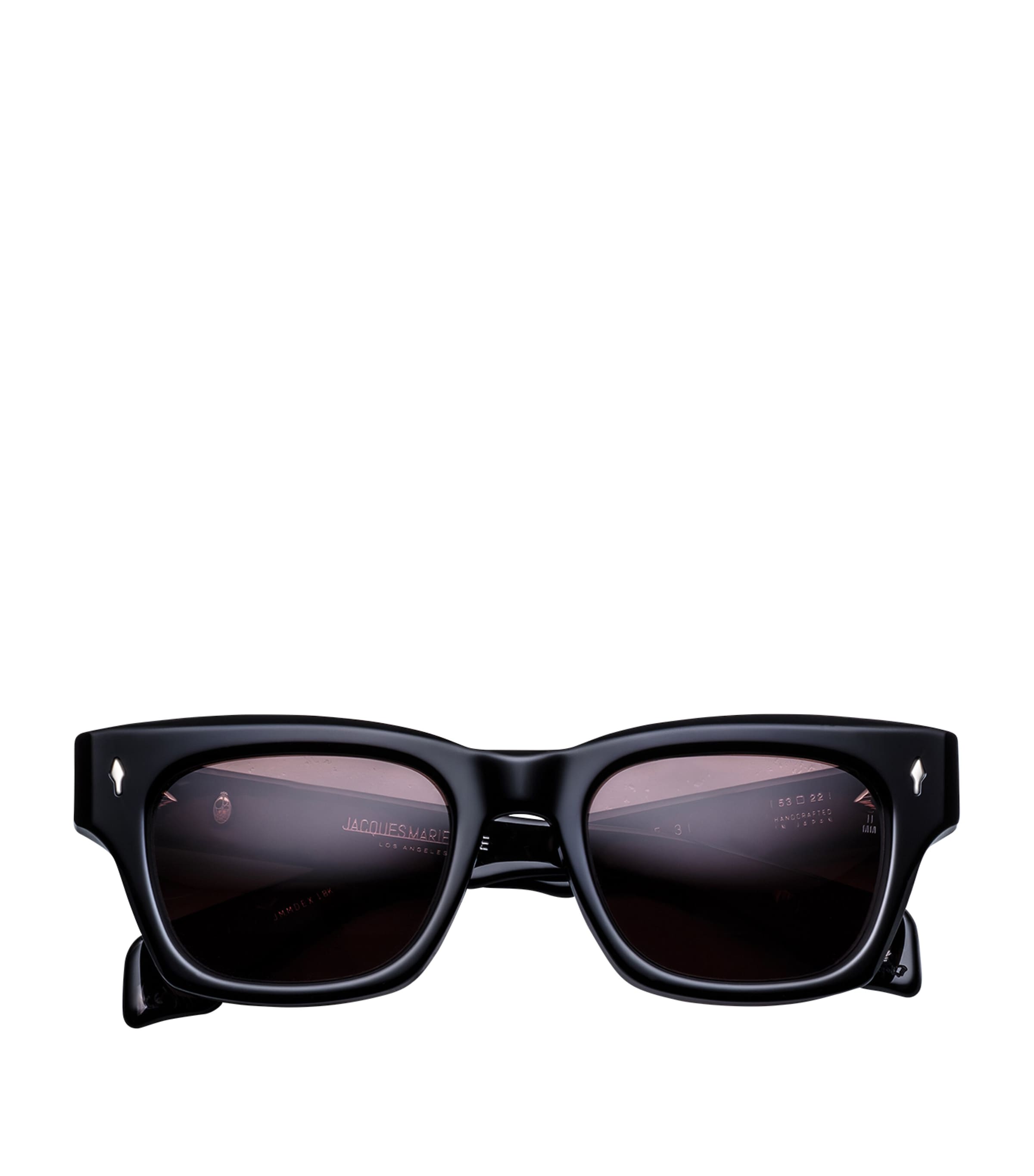 Acetate Dealan-53 Sunglasses  DEEP BROWN  CR39 Image 1