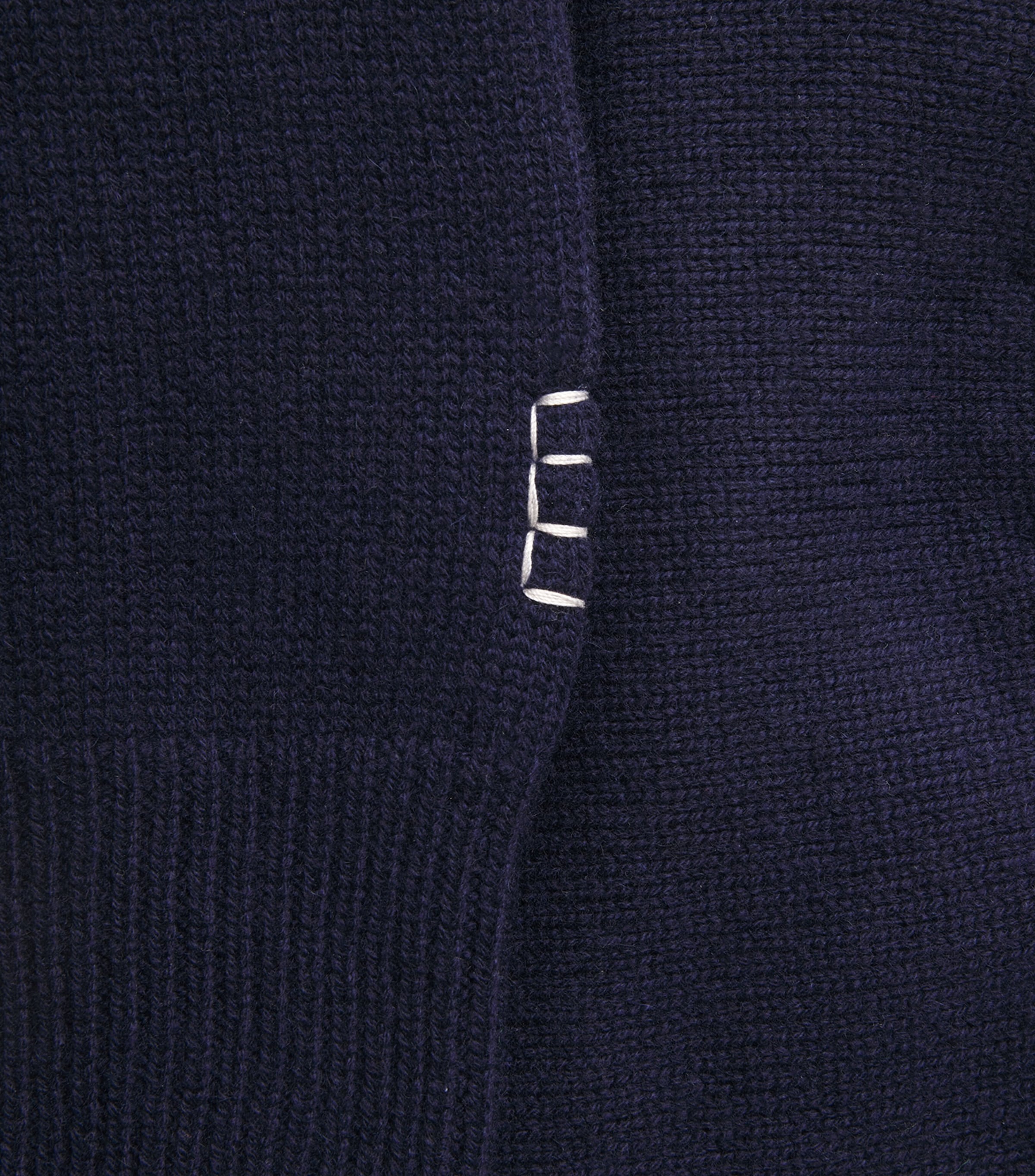 Cashmere V-Neck Sweater NAVY  888 Image 5