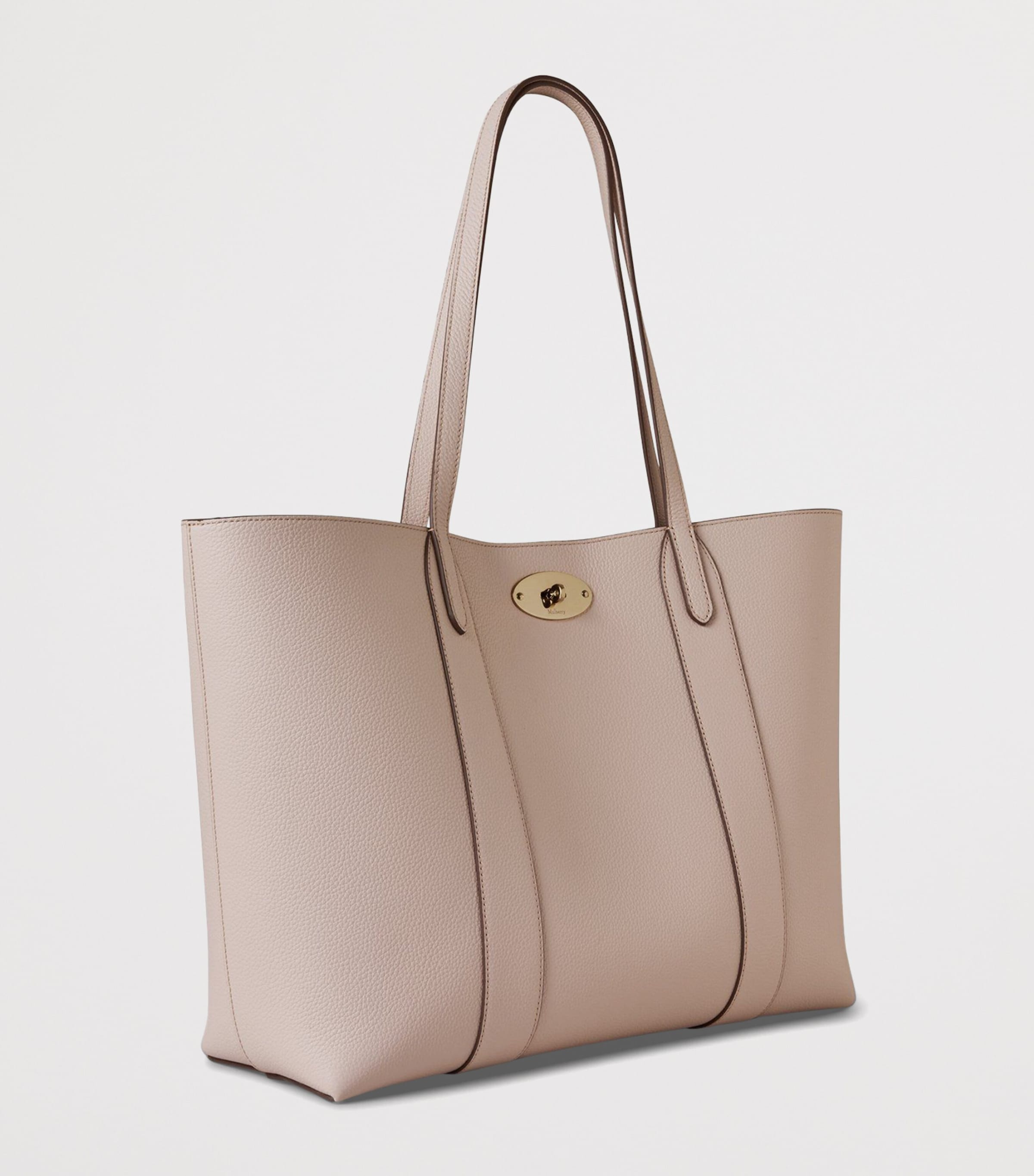 Mulberry Small Leather BayswaterTote Blossom Pink Image 2