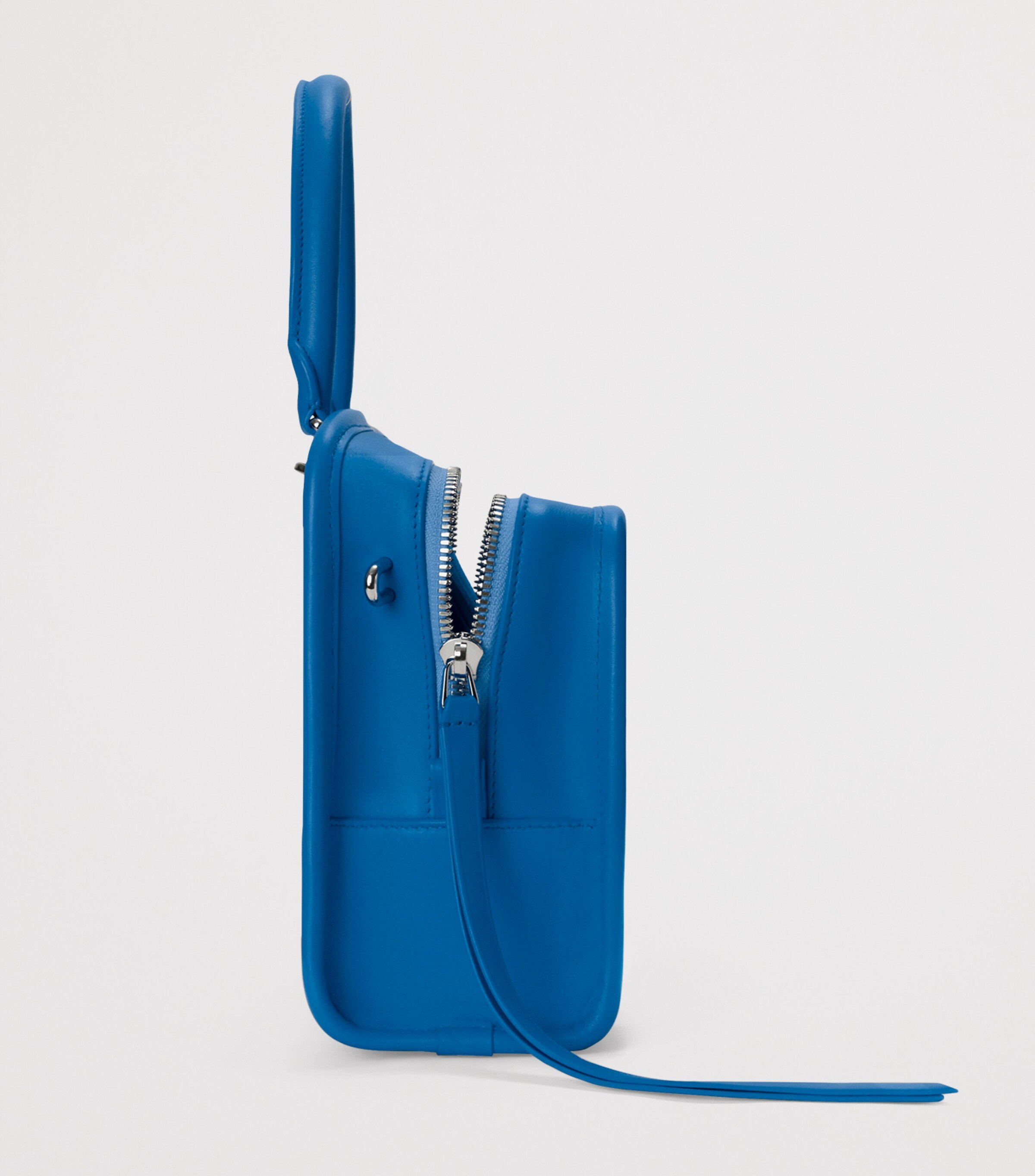LOEWE Small Leather Amazona 180 Top-Handle Bag Royal Azur Image 4