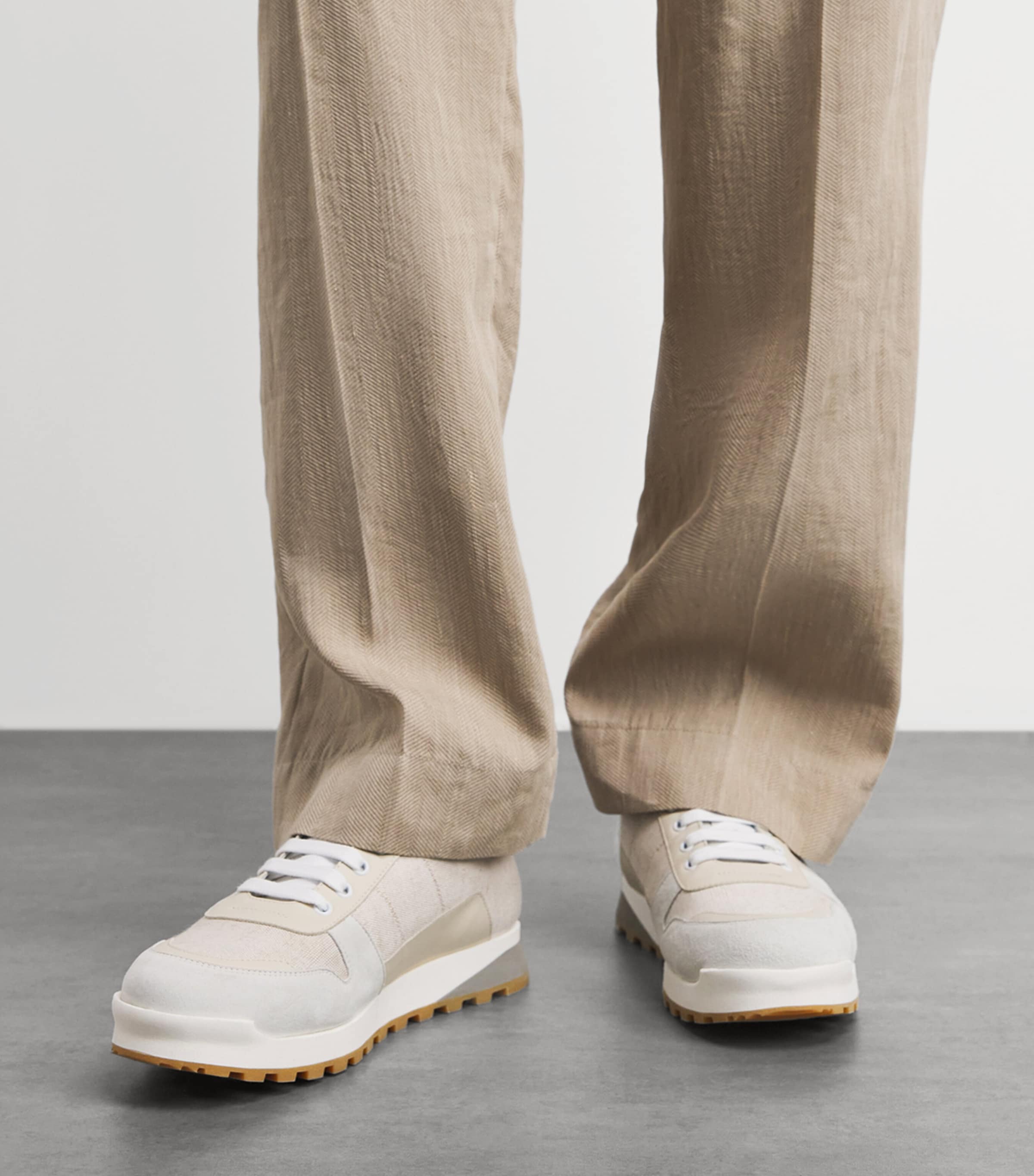 Isaia Mens Runner Sneakers Image 4