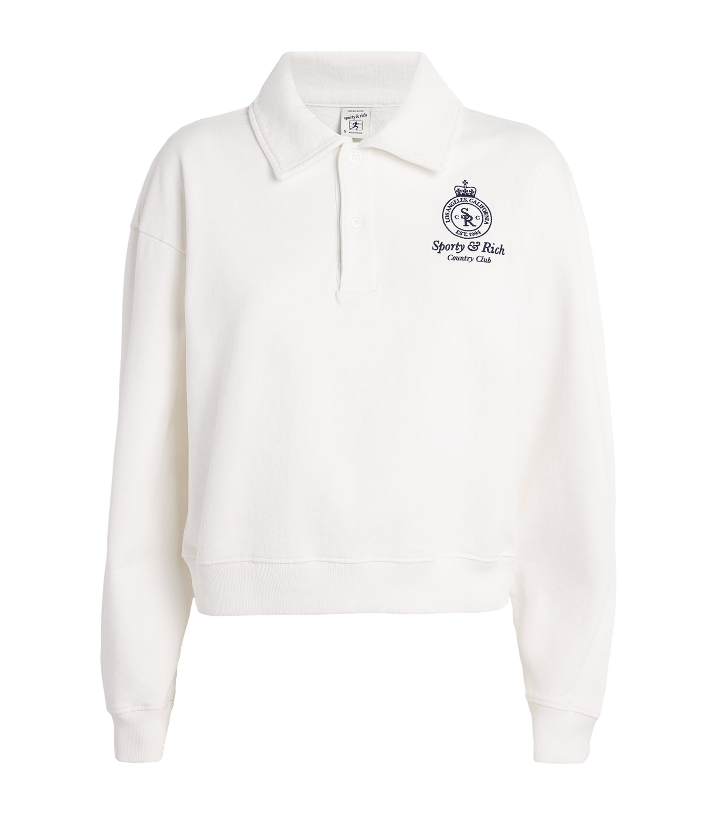 スウェット・トレーナー Sporty & Rich Unisex Country Club Polo Shirt PO841VE Polos – Sporty & Rich