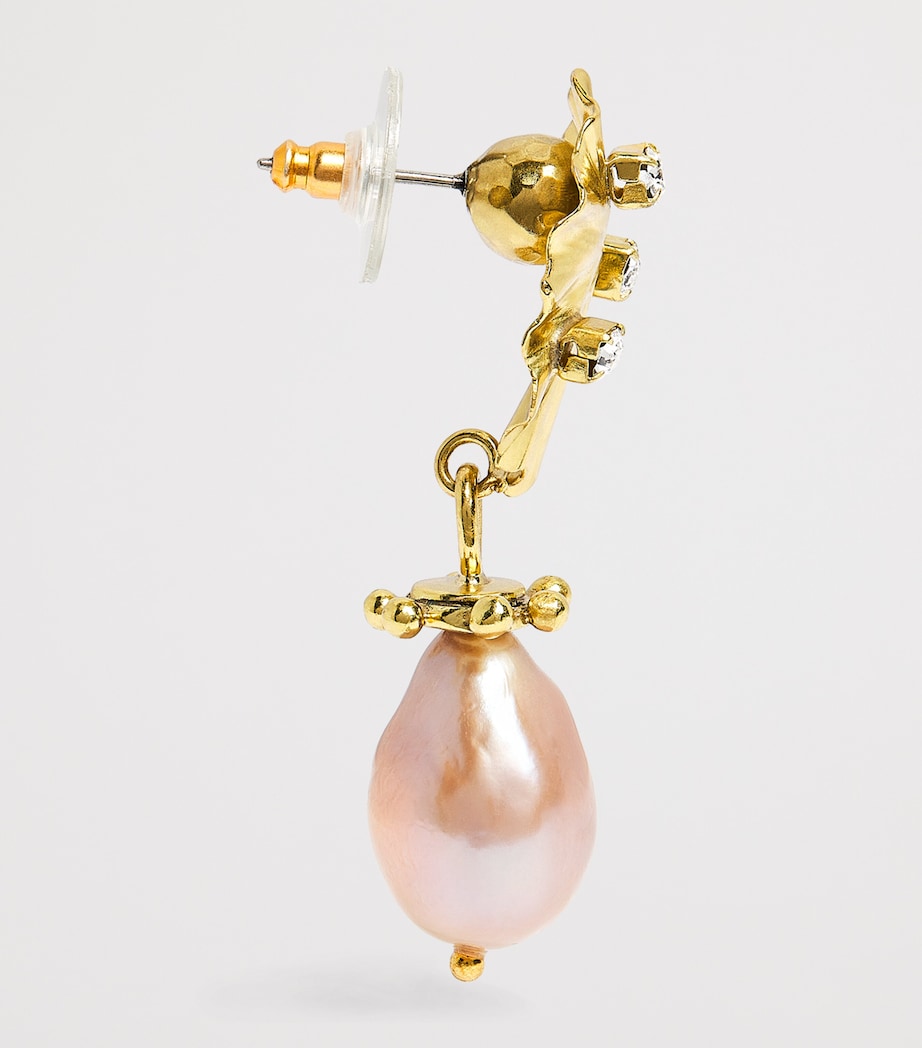 Pearl Dangle Earrings PEARLESCENT Image 4