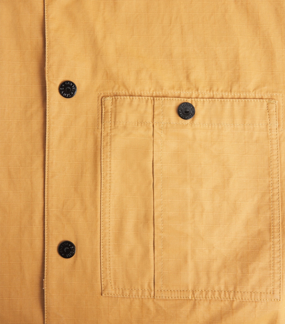 Technical Cotton Compass Shacket V0034 Image 5