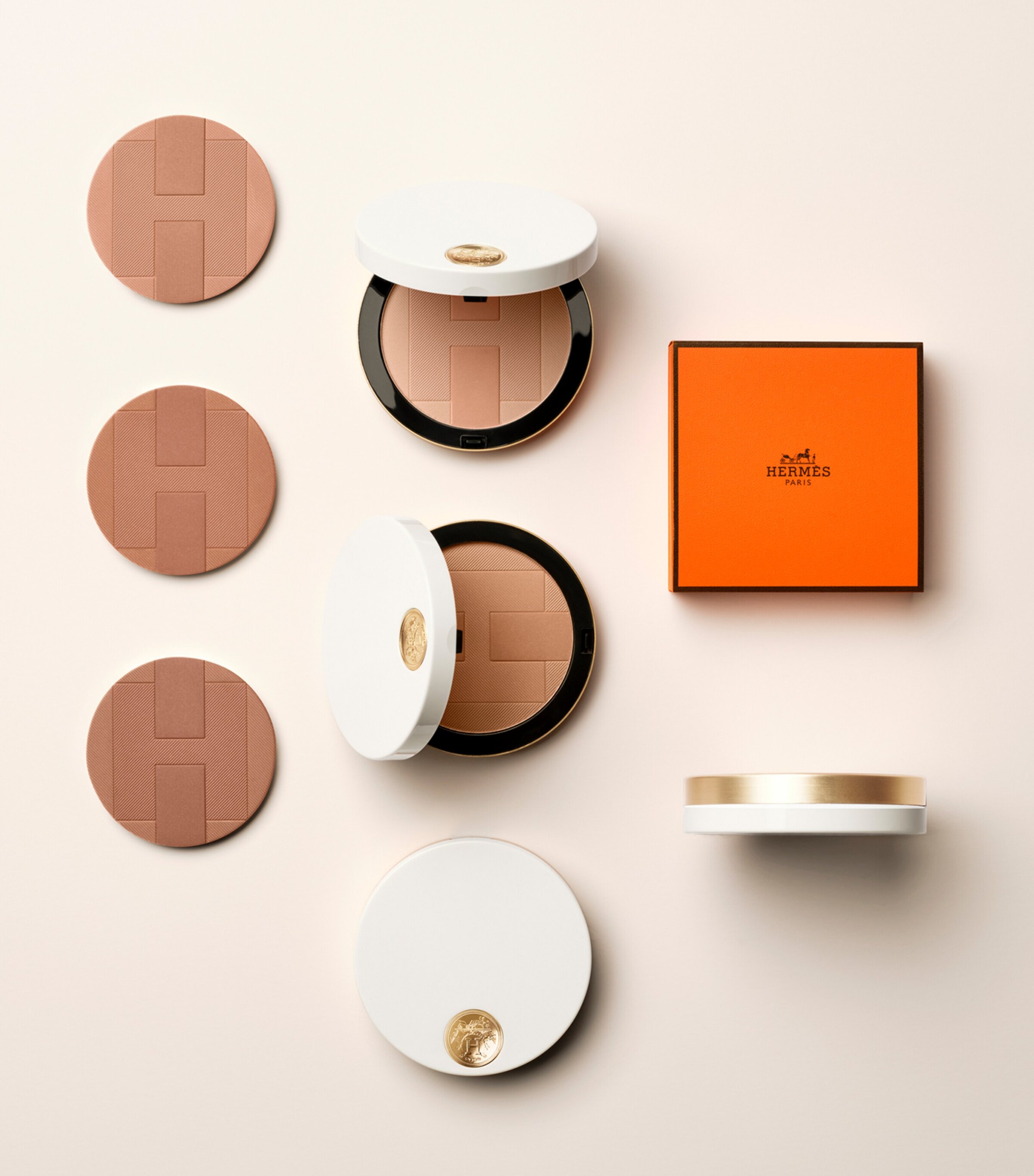 HERMÈS Hermès  Plein Air H Trio Healthy Glow Mineral Powder - 05 Colorado Colorado Image 8