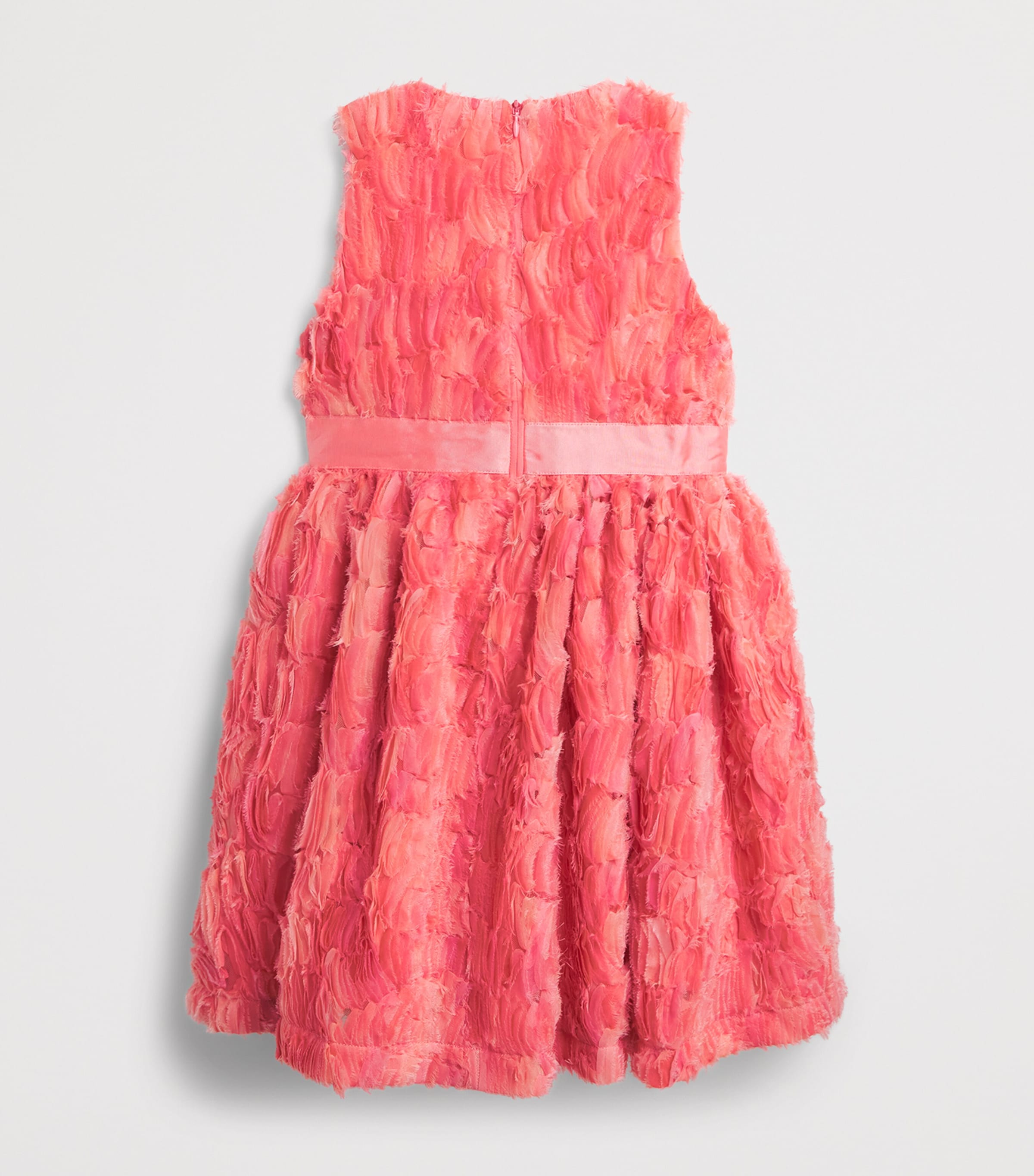 Harrods 3D Appliqué Dress (2-8 Years) Pink Image 2